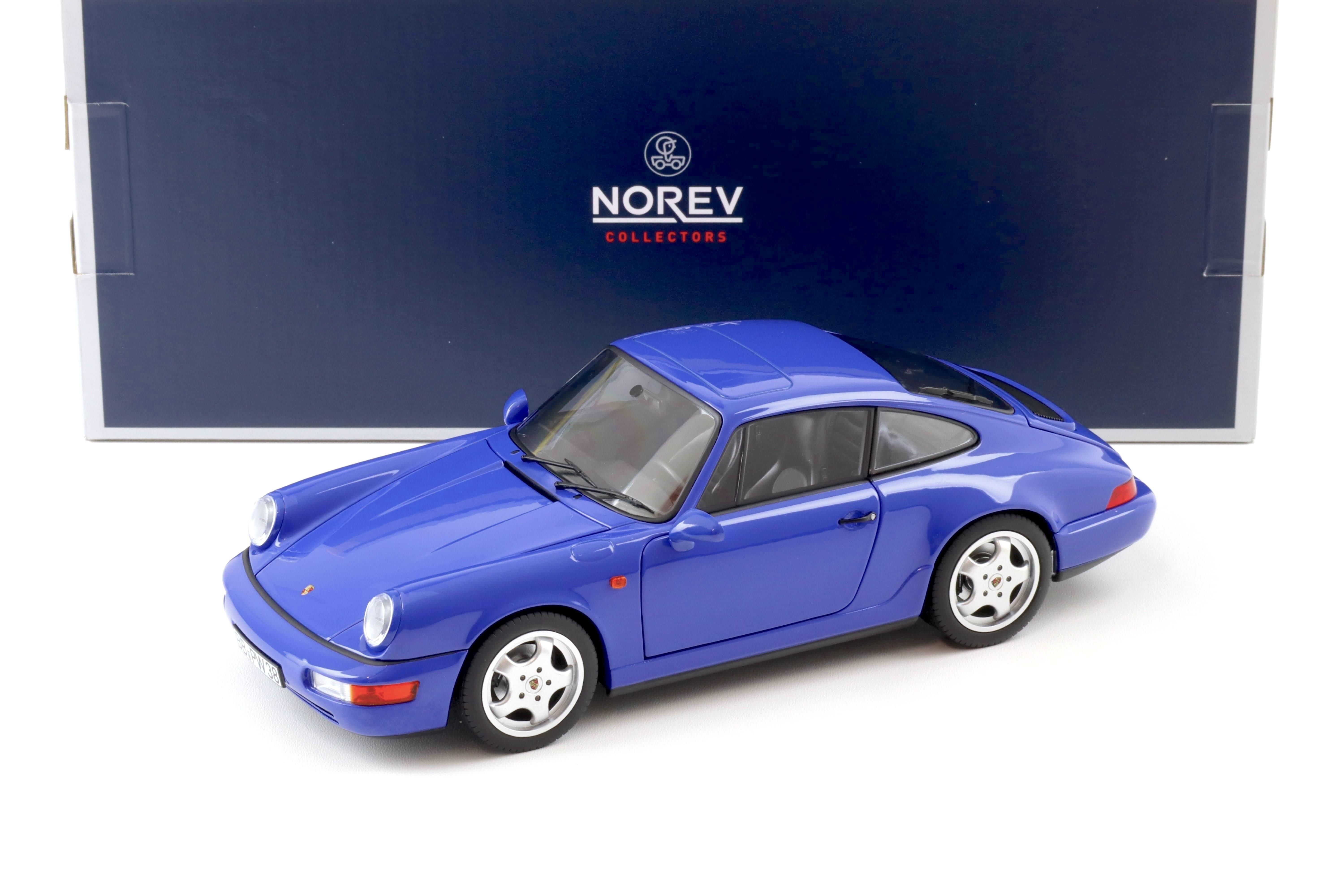 【tteramoto】 NOREV PORSCHE CARRERA 1:18 Norev Porsche 911 (964) Carrera 4 Coupe 1990 Maritim