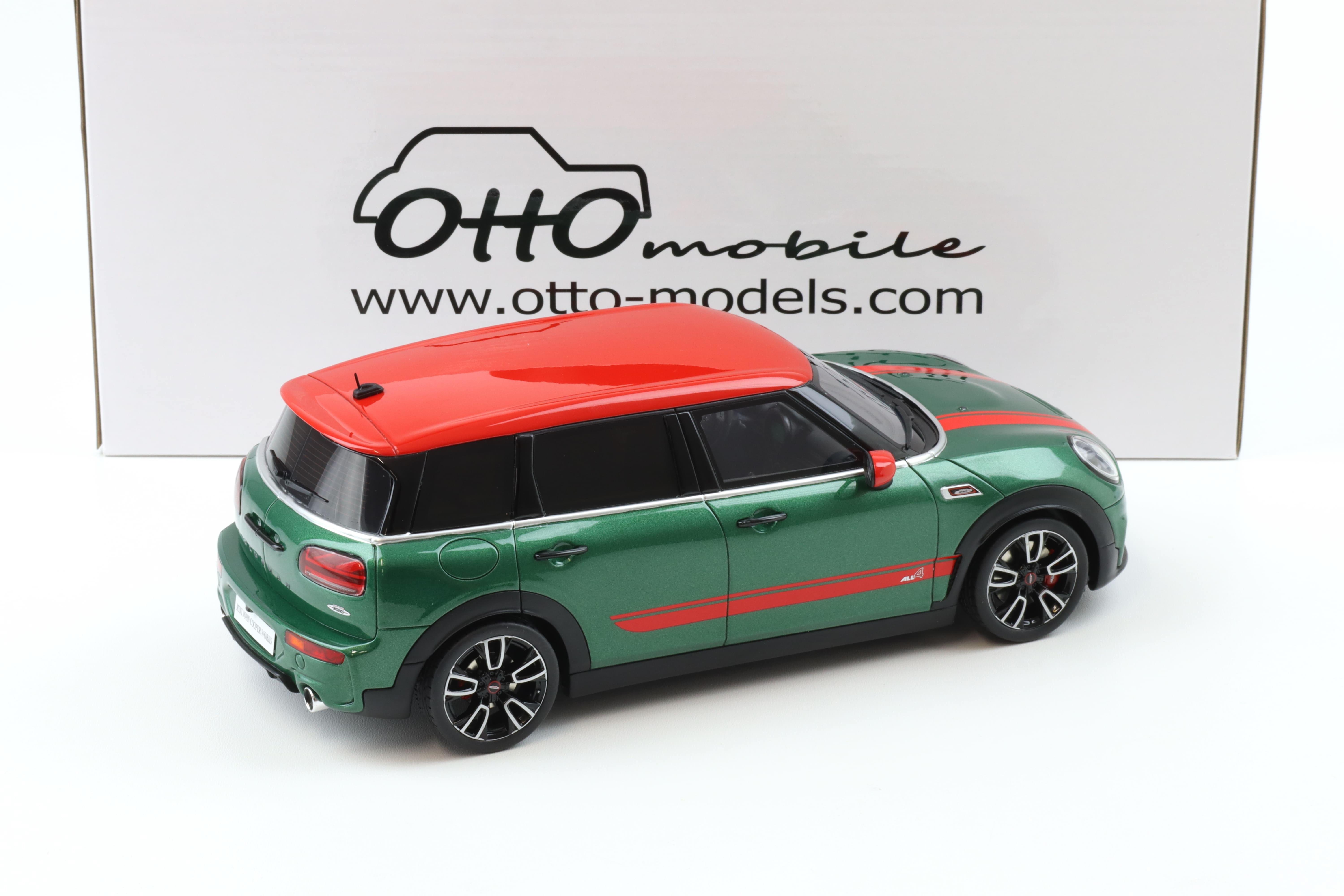 1:18 OTTO mobile OT1168 Mini Cooper Clubman F54 Jcw British Green