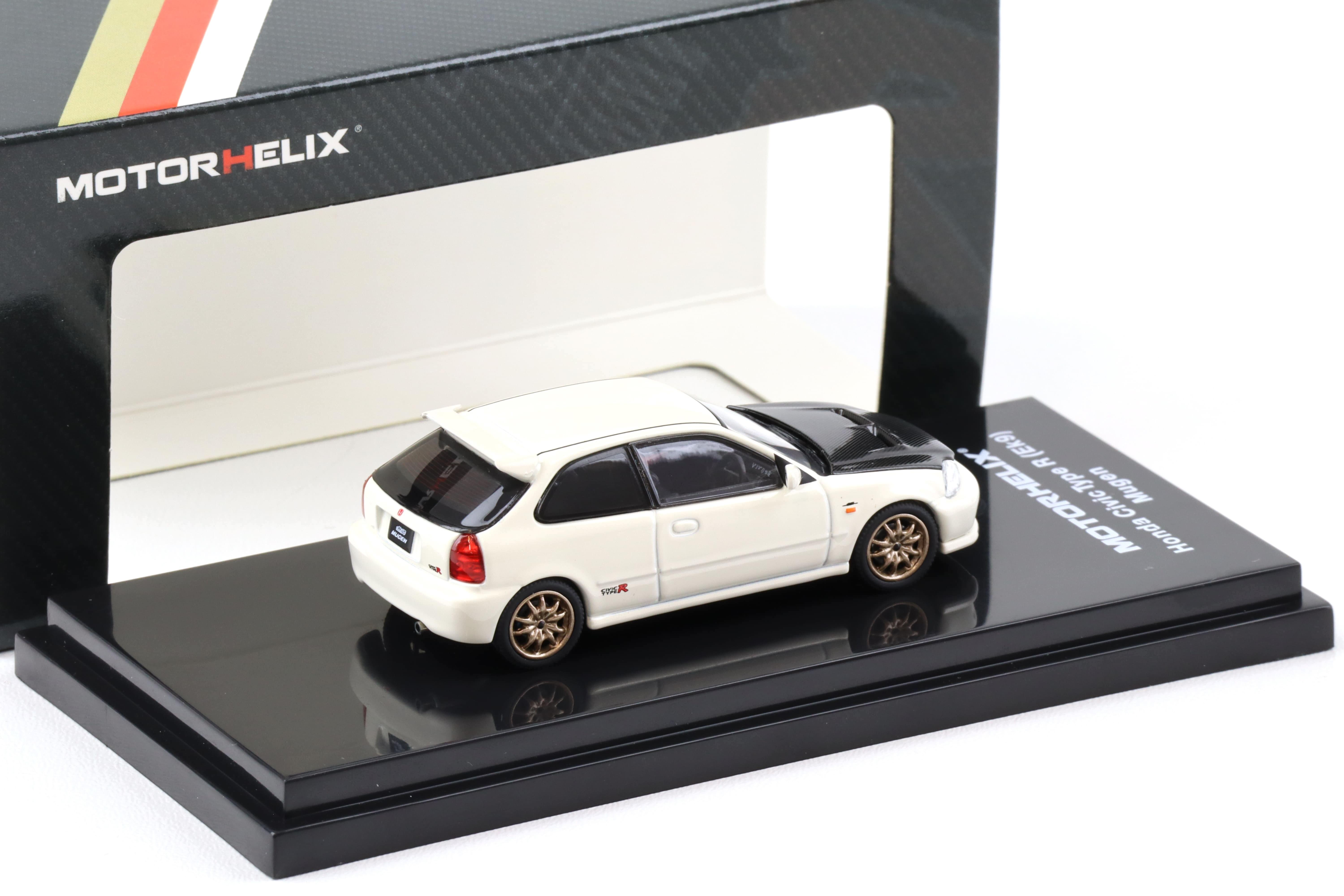 1:64 MOTORHELIX Honda Civic Type R (EK9) Mugen Championship