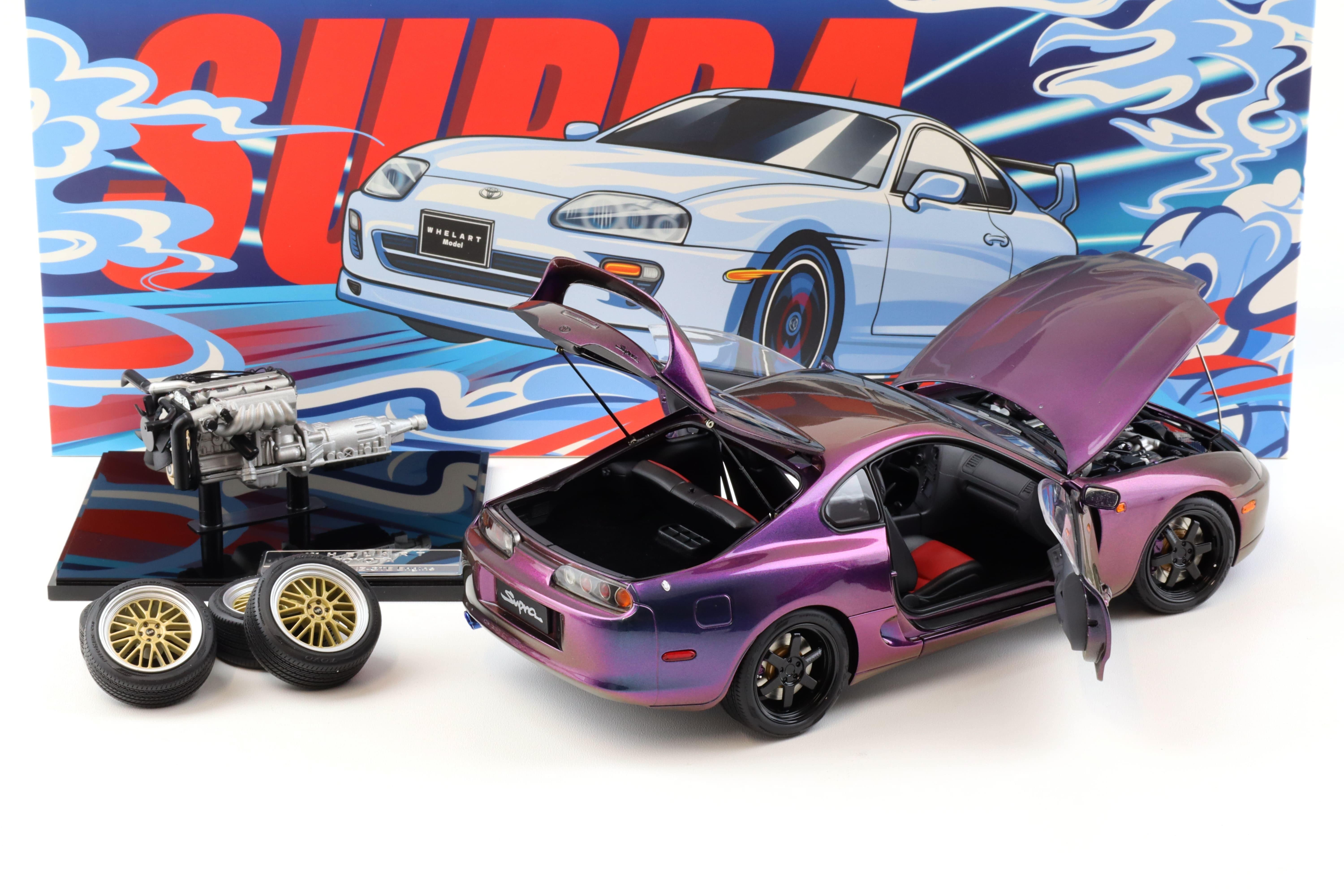 【新品】WhelArt 1:18 Toyota Supra A80 Purple modul.php?modul=produkte&