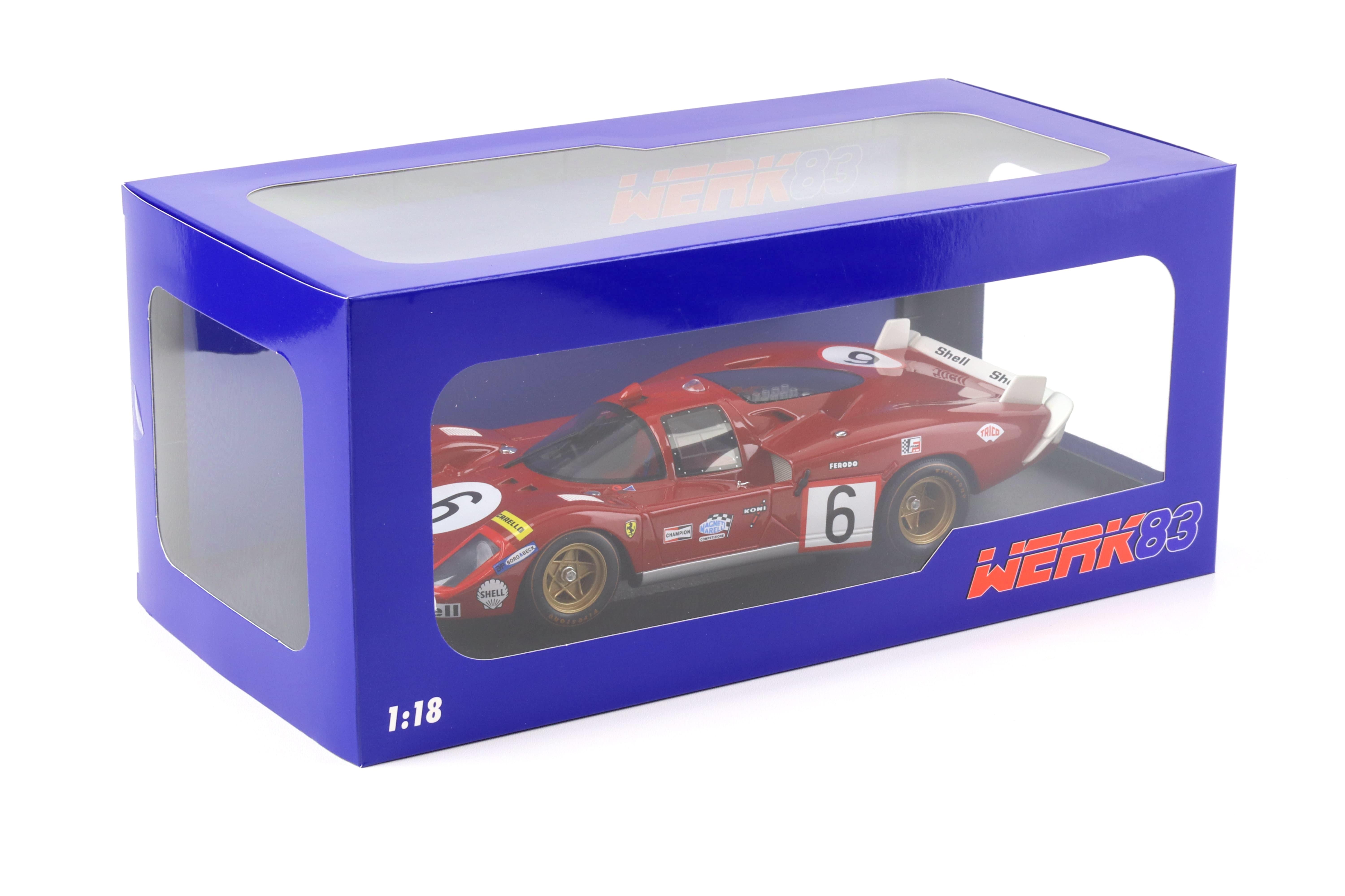 WERK83 1/18 フェラーリ 512S #5 ルマン24H 1970 WERK83 1:18 Ferrari 512S #5 24h LeMans 1970 Ickx, Schetty