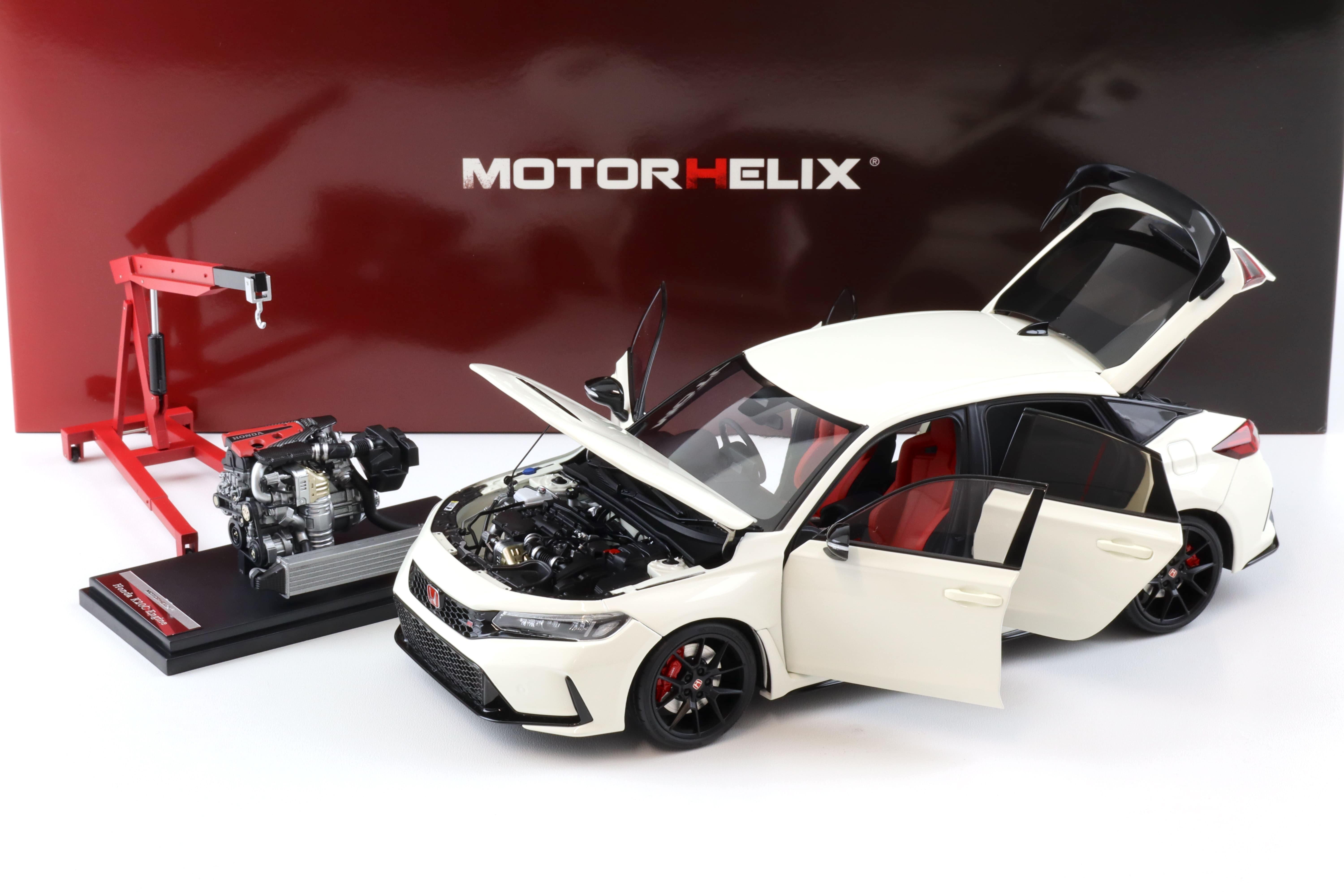 MOTOR HELIX 1/18 ホンダシビックtypeR(ホワイト) Amazon | MOTORHELIX 1/18 ホンダ シビック Type R (EK9) Spoon