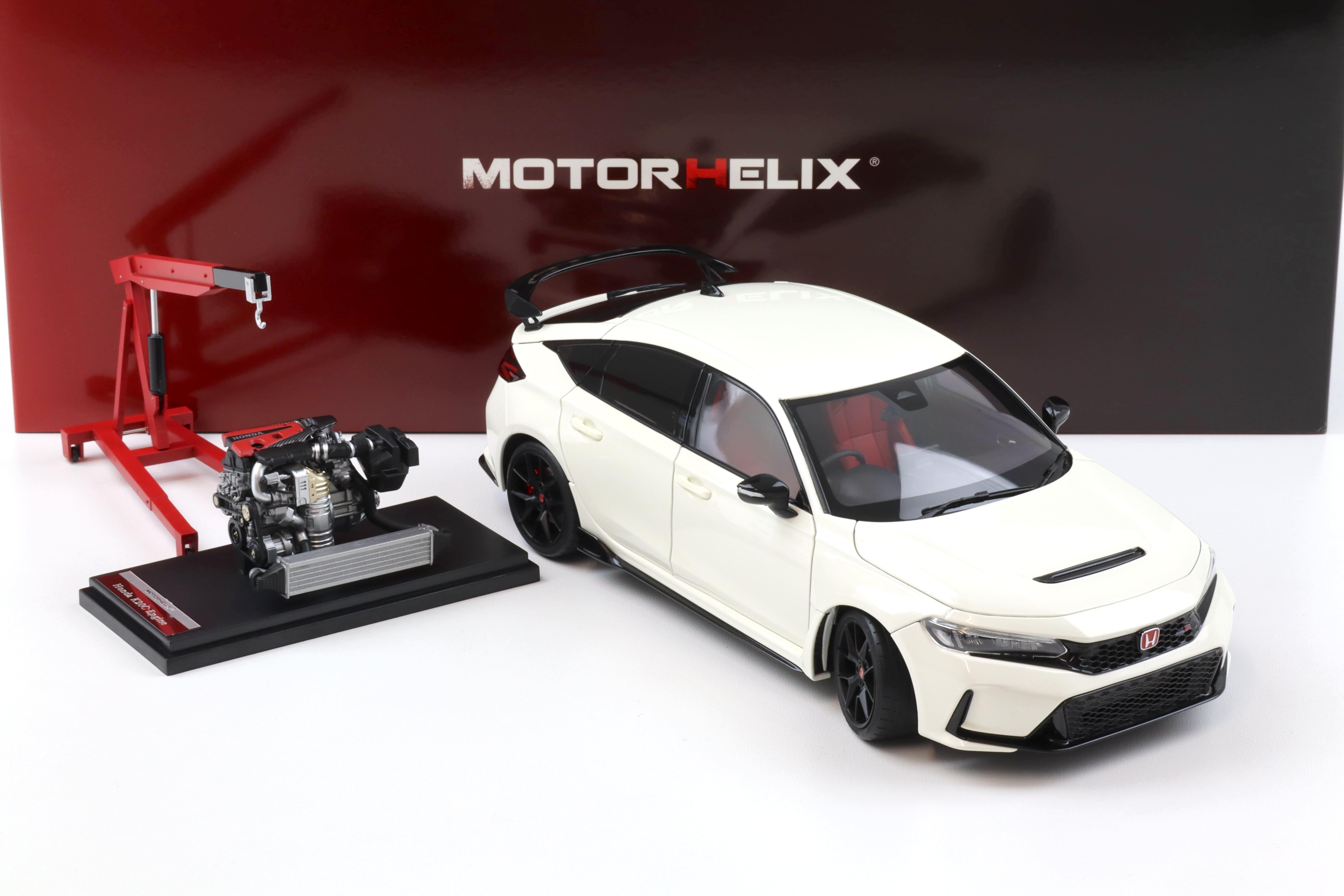 Honda Civic Type R (FL5) – Motorhelix 1/18 – Métal – Réf M85301 – Neuve