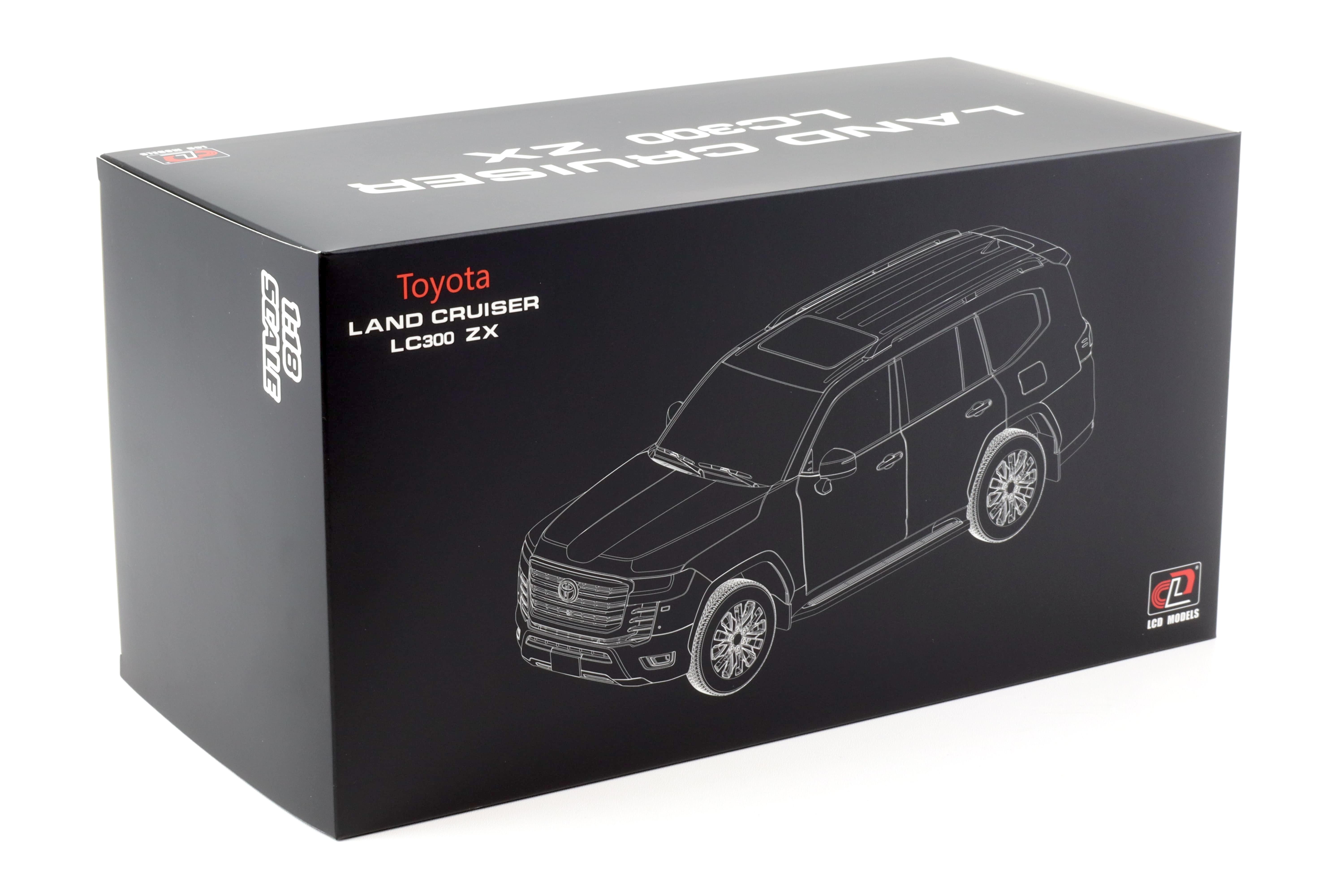 1:18 LCD Models Toyota Land Cruiser LC 300 ZX Grey Metallic