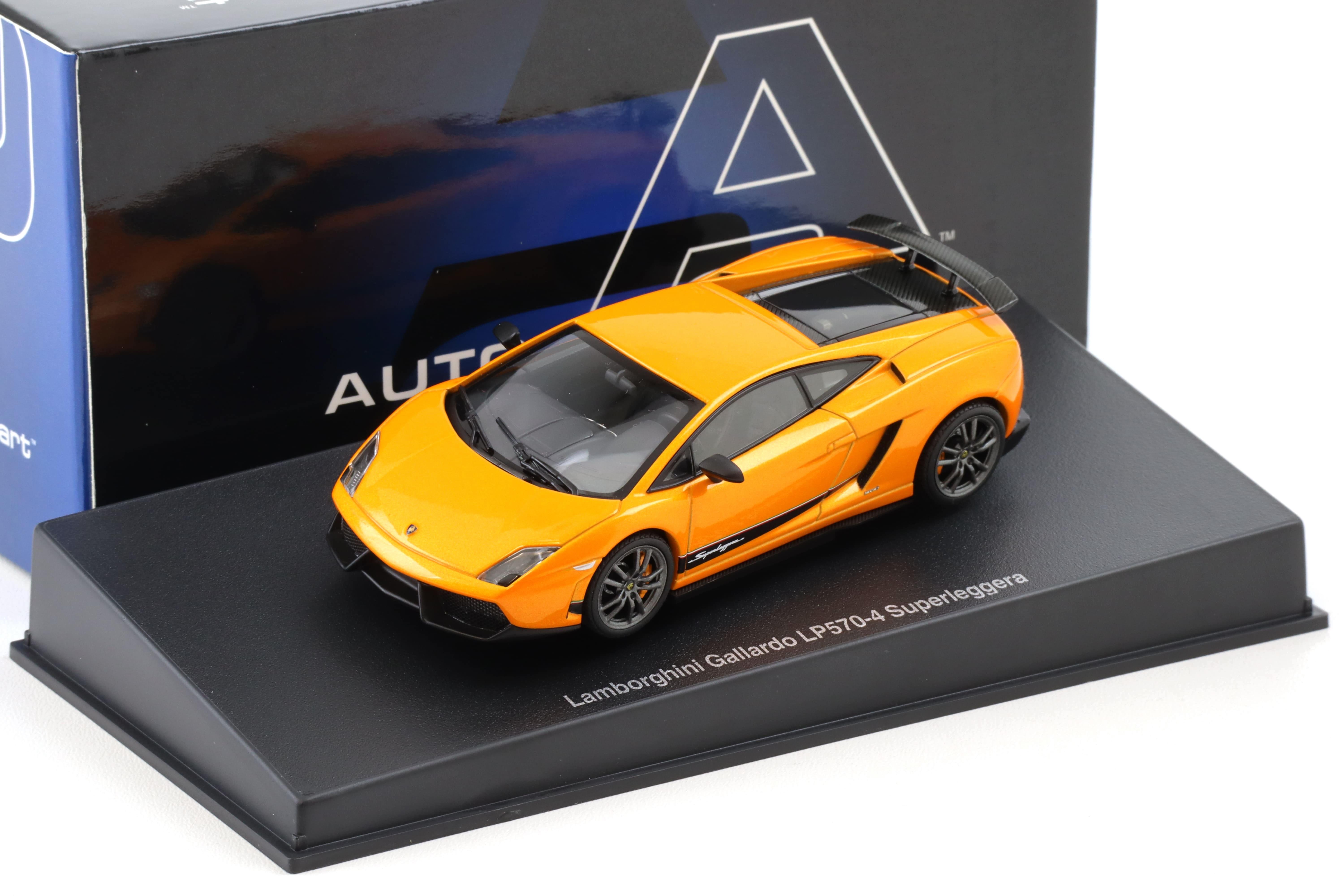 1:43 Autoart Lamborghini Gallardo LP570-4 Superleggera Arancio
