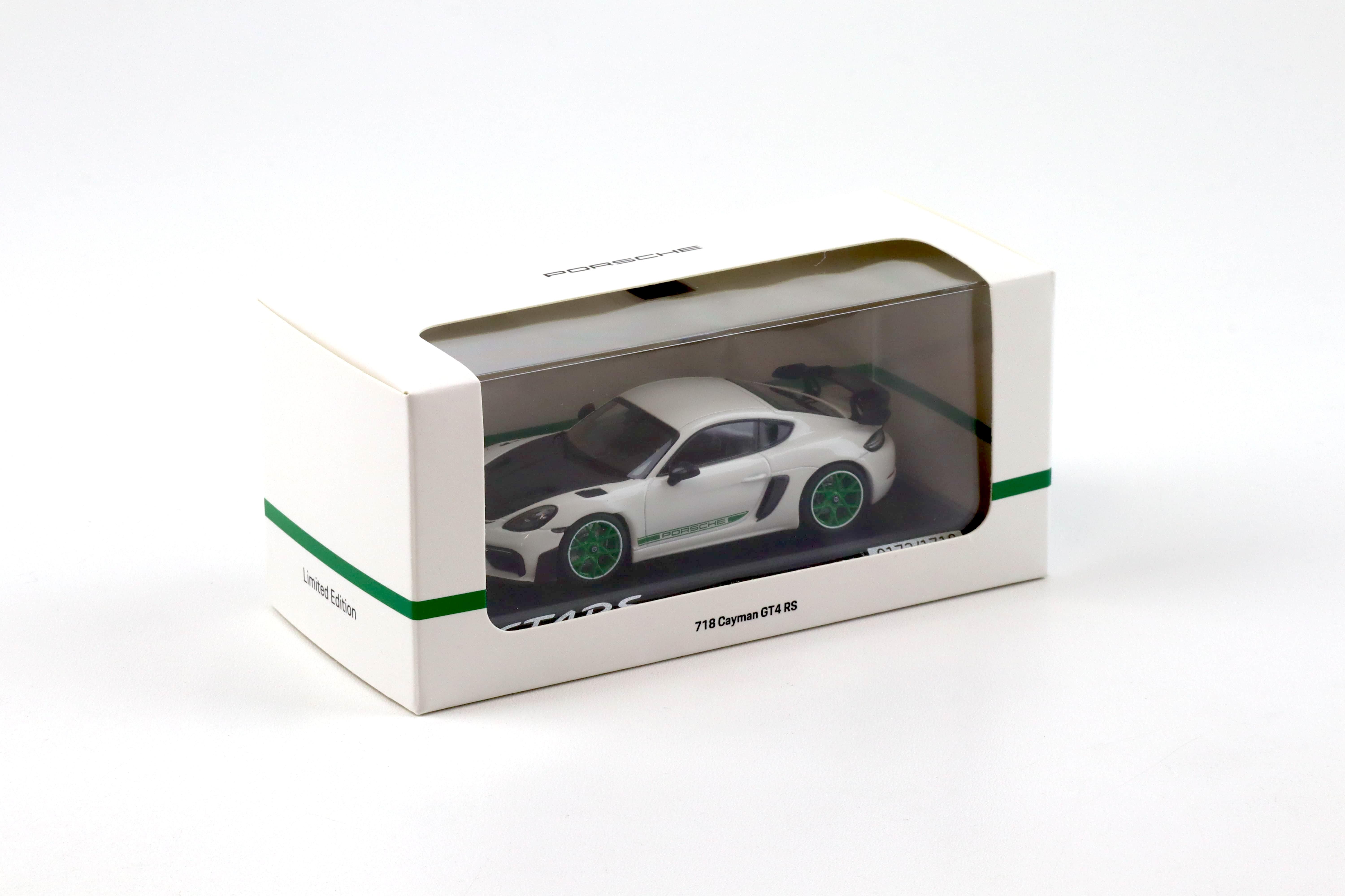 MINICHAMPS Porsche Cayman GT4 ホワイト　1/43 Porsche 718 Cayman GT4 RS 2021 White 1/43 Minichamps 410069702