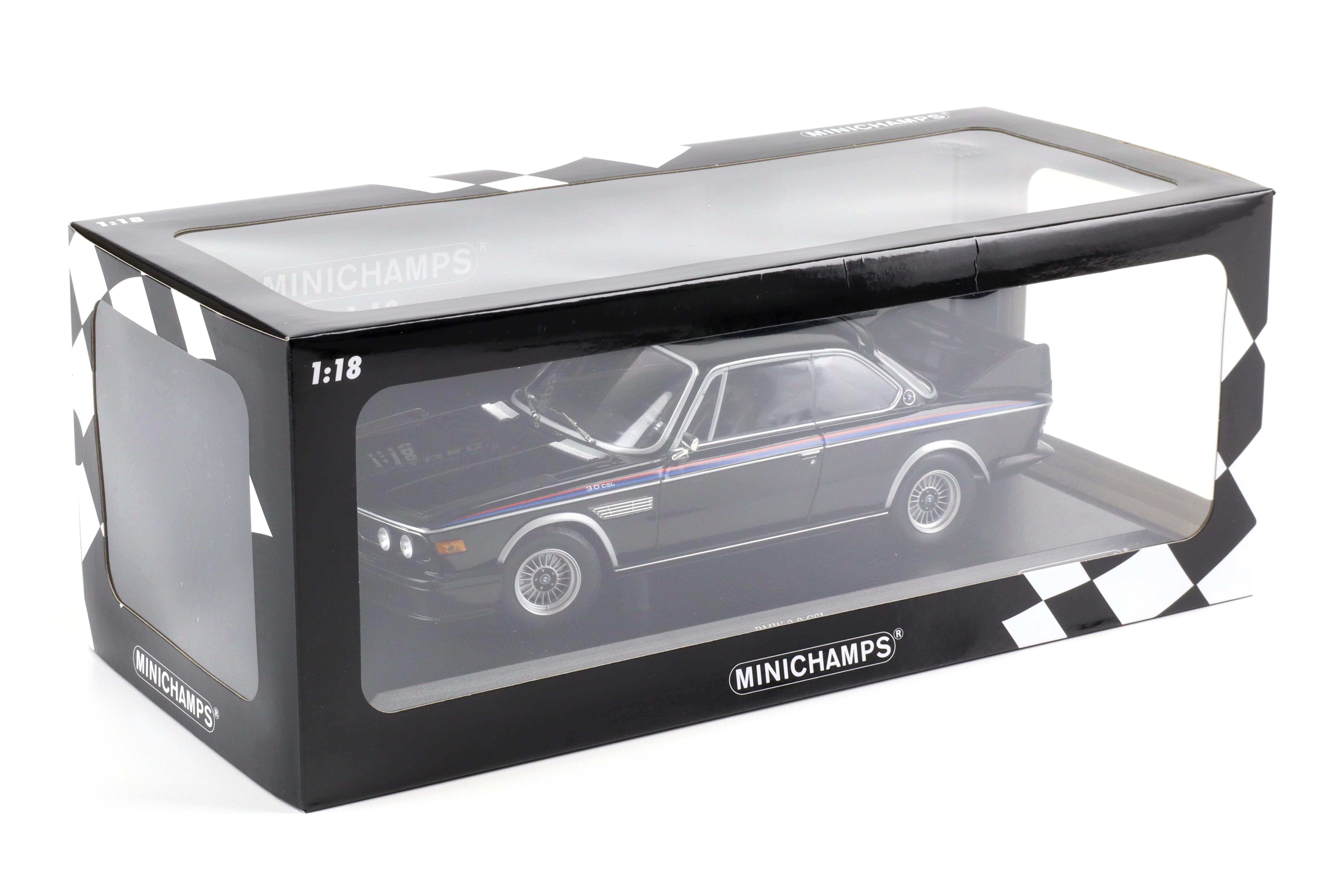 1:18 Minichamps BMW 3.0 CSL Coupe E9 Black 1973 | eBay