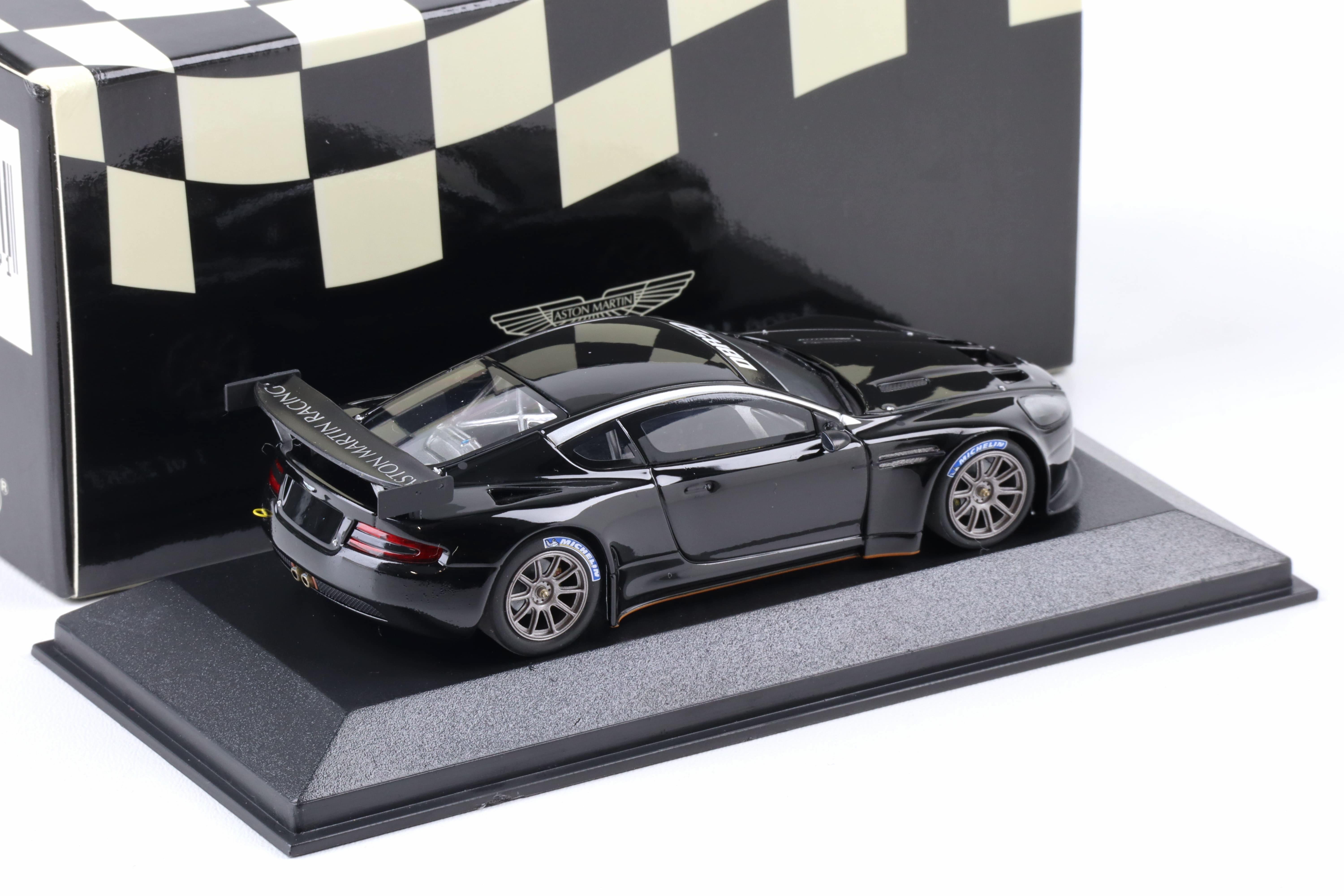 1:43 Minichamps Aston Martin DBRS9 Launch Version 2006 Black | eBay