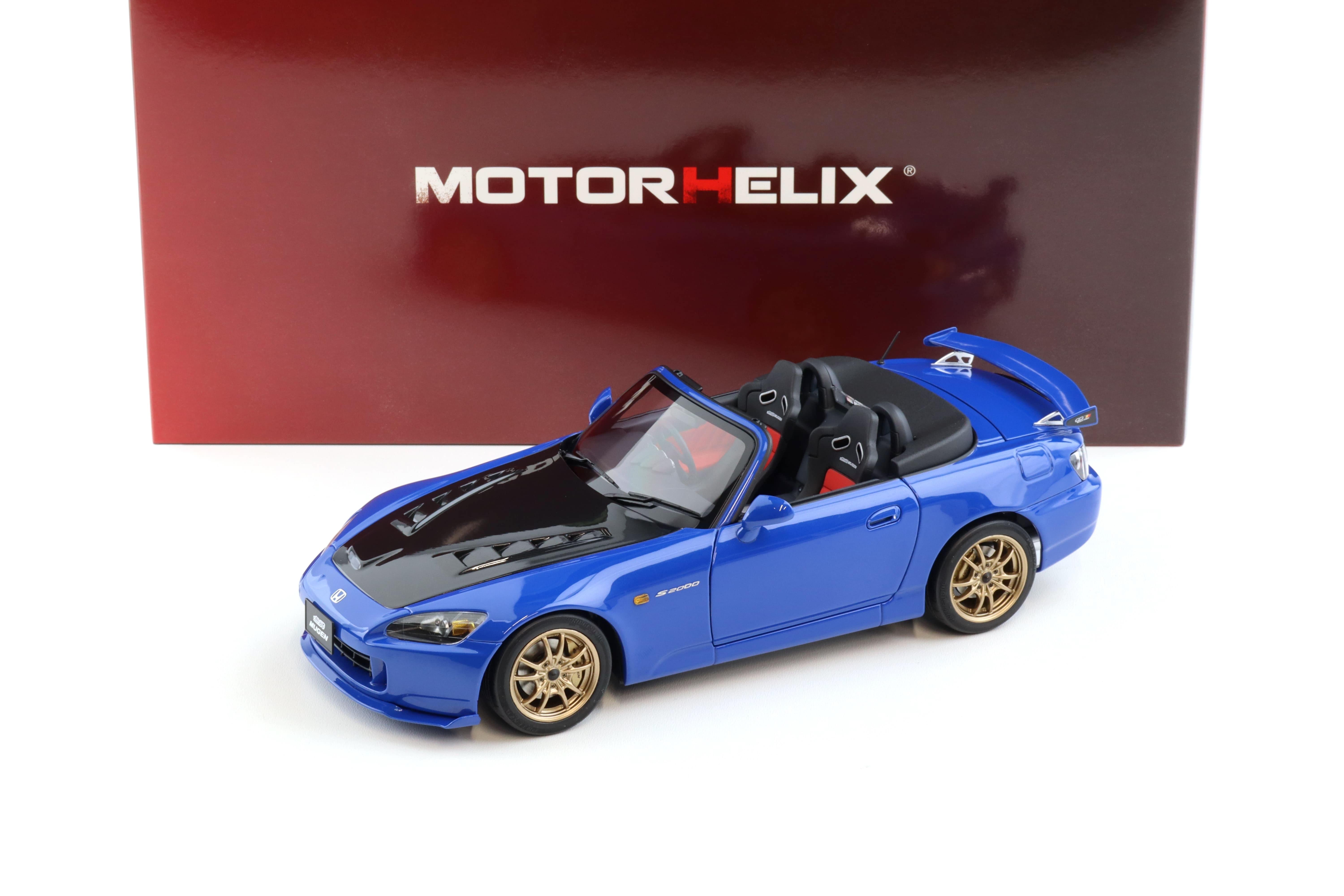 1:18 Motorhelix Honda S2000 (AP2) MUGEN Apex Blue M85121 | eBay