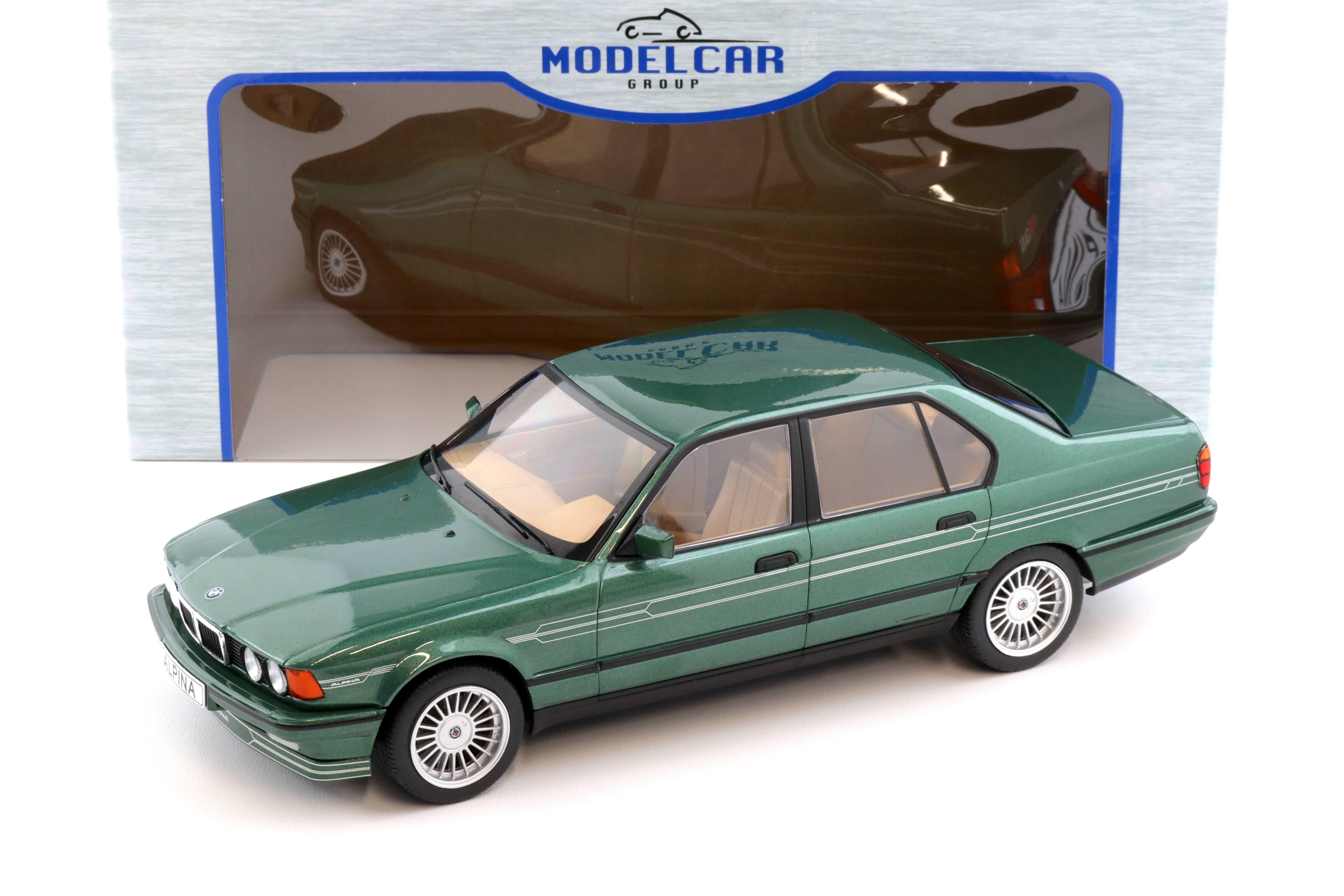 1:18 MCG BMW E32 Alpina B11 3.5 Limousine metallic green 1992 | eBay