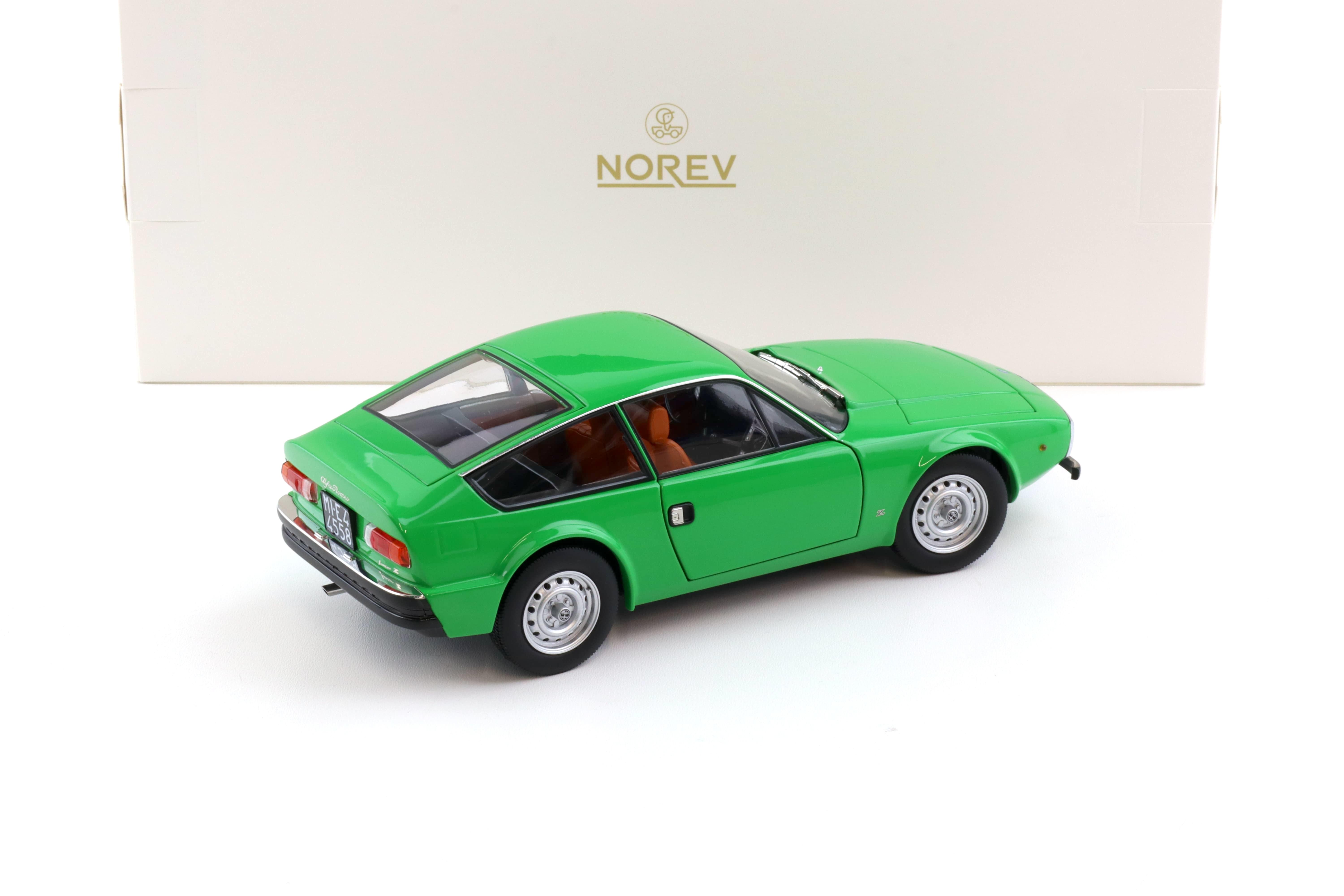 1:18 NOREV Alfa Romeo Junior Zagato 1969 Green - Limited 1000 Pcs