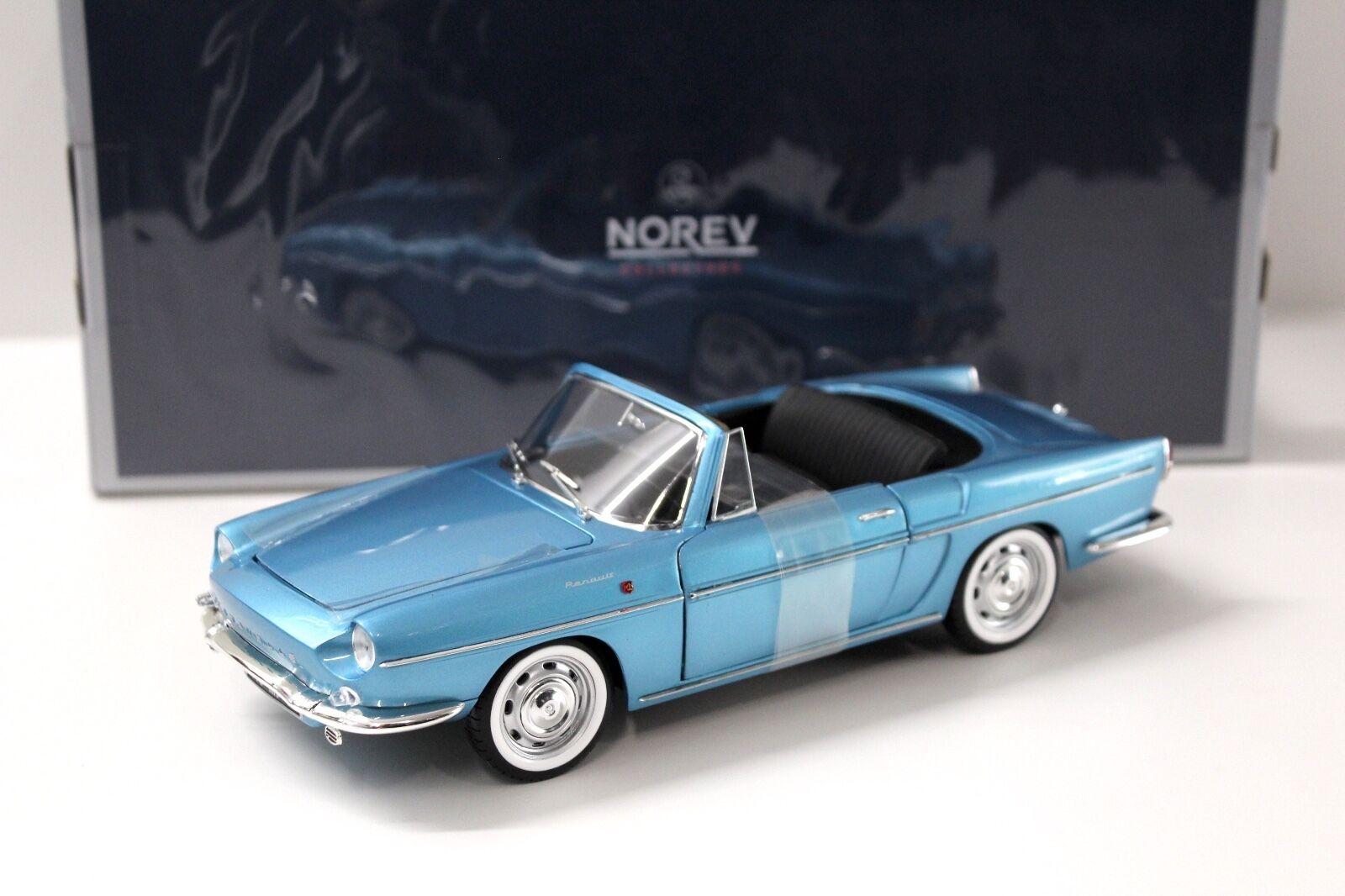  1  18  Norev  Renault Caravelle Cabriolet 1964 Blue NEW in 