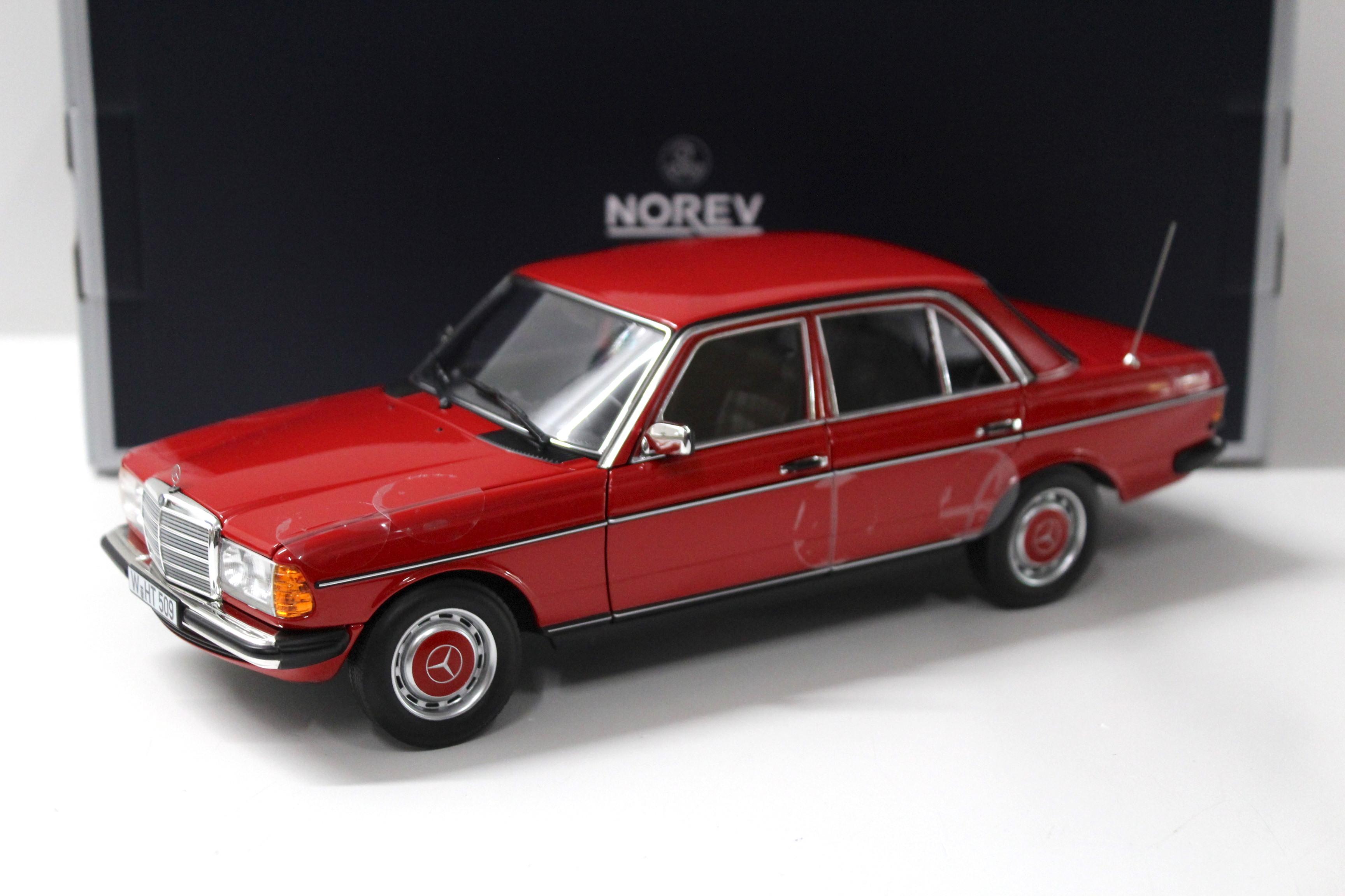  1  18  Norev  Mercedes  200 Sedan W123 Red 1982 eBay