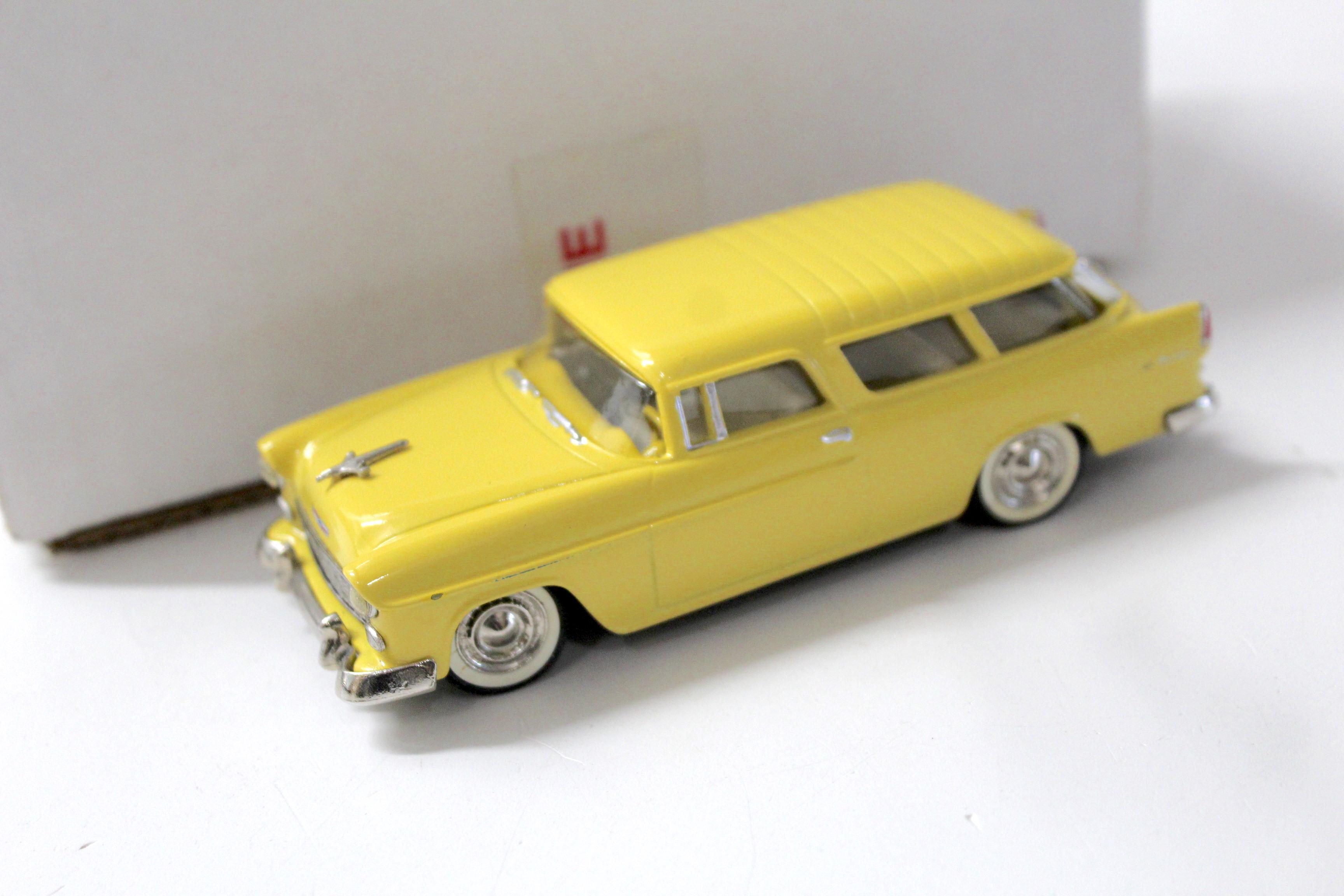 143 Motor City USA 1955 Chevrolet Nomad Wagon yellow eBay