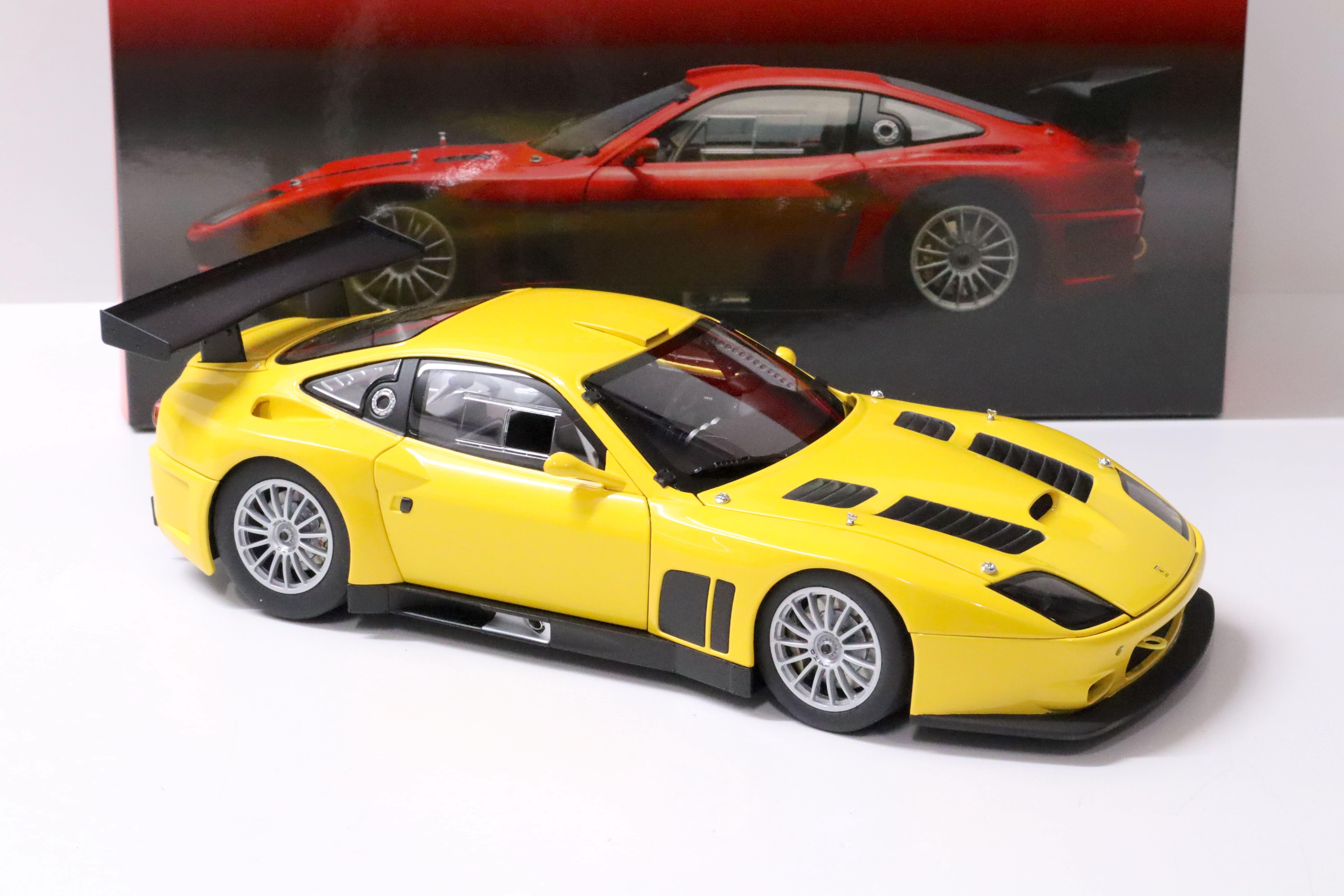 KYOSHO Ferrari 575 GTC 2004年モデル Kyosho Ferrari 575 GTC Gelb