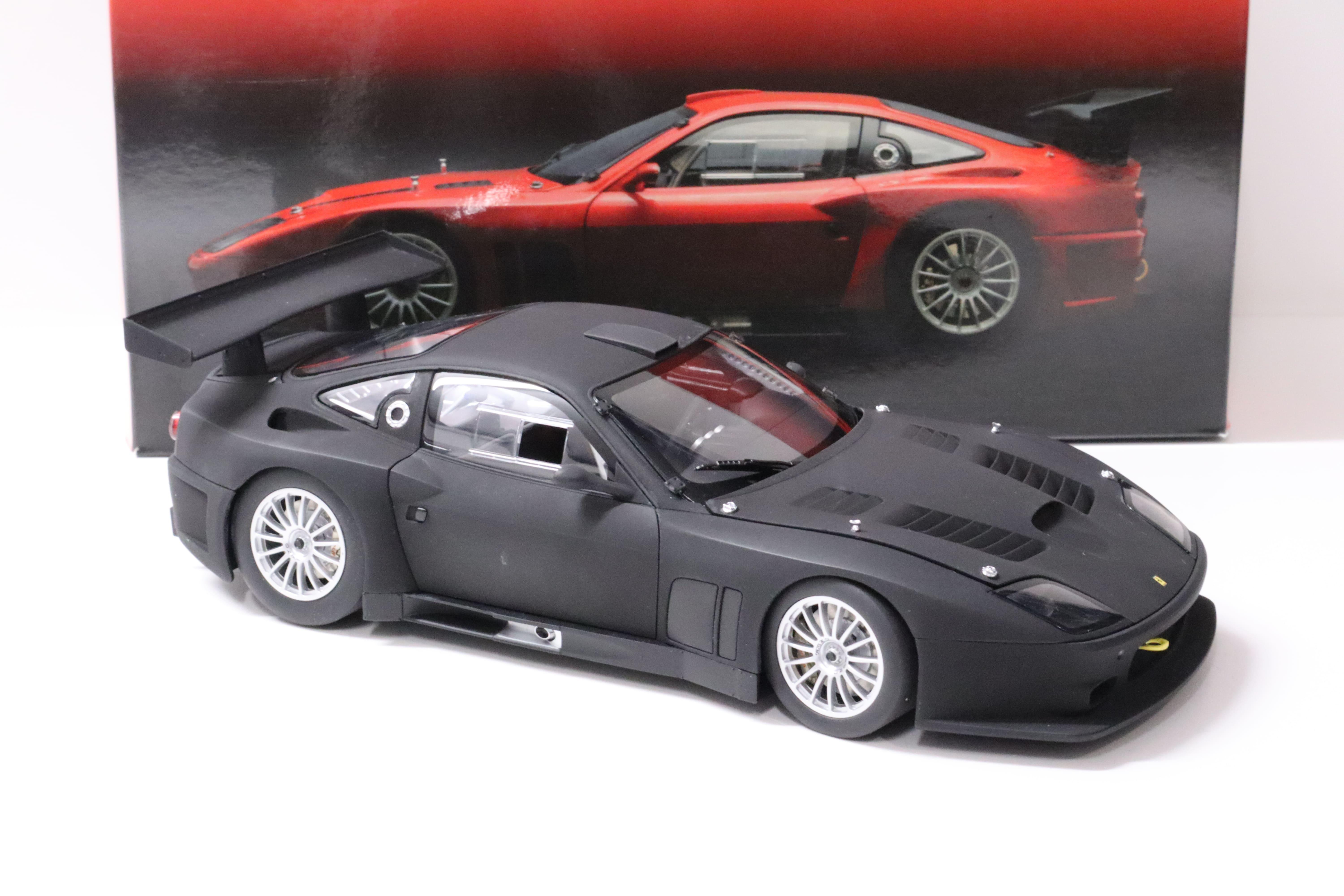 1:18 Kyosho Ferrari 575 GTC Coupe 2004 matt black | eBay