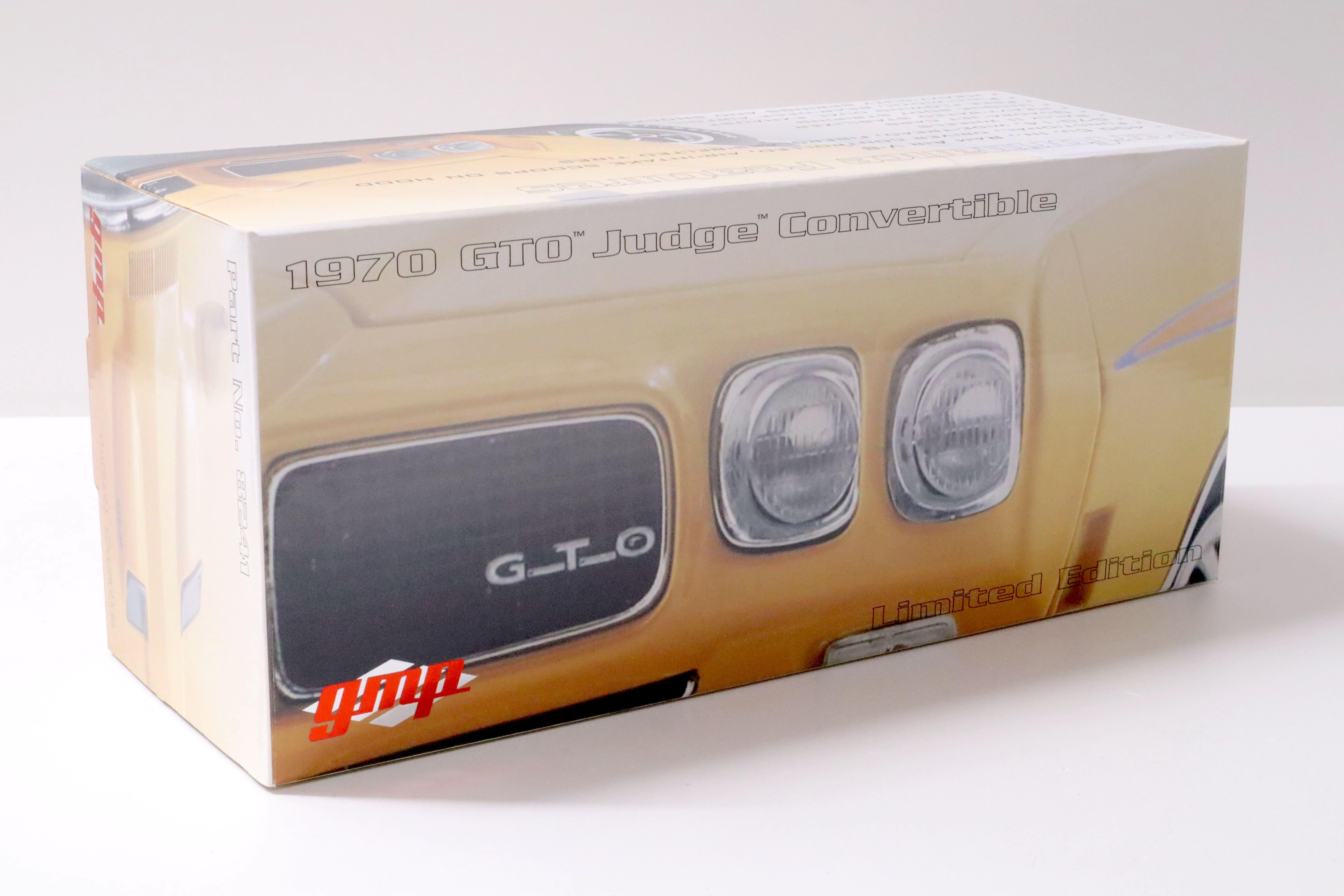1:24 GMP 1970 Pontiac GTO Convertible 