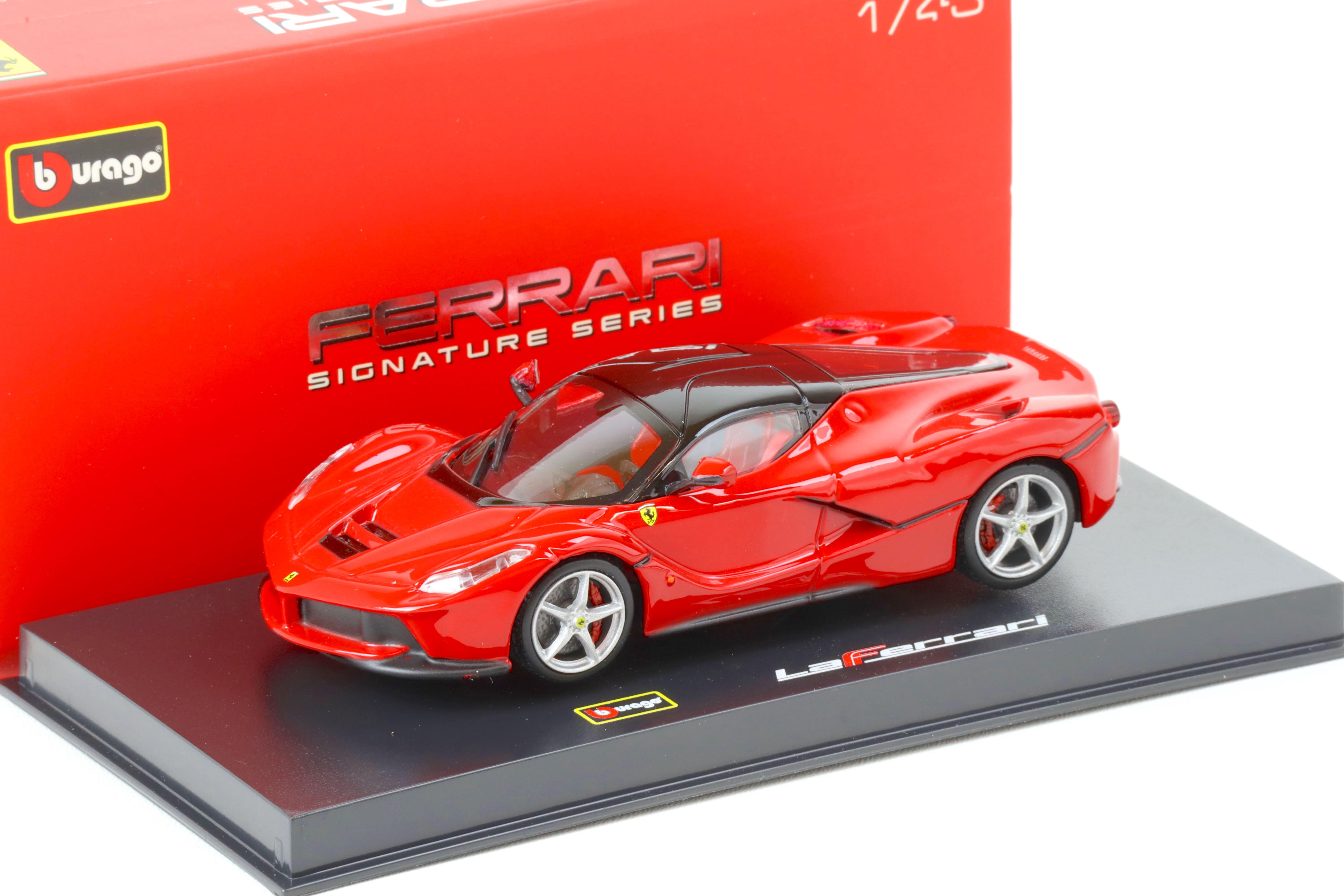 Atlas 1:43 - La Ferrari 2013 Red Diecast Model Sports Car