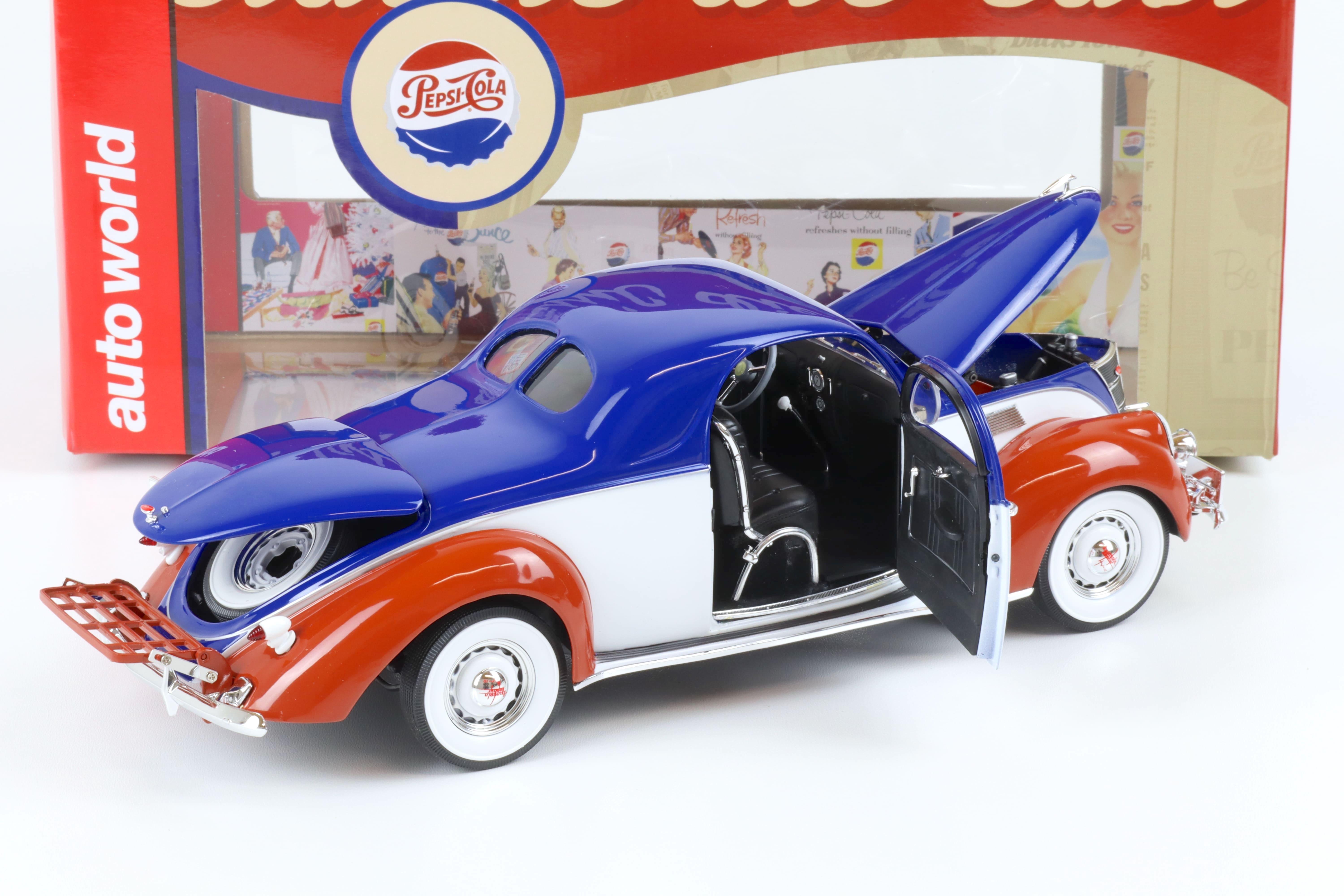 ペプシコーラ　Lincoln Zephyr＆Chevy Cameo 　1/18 modul.php?modul=produkte&