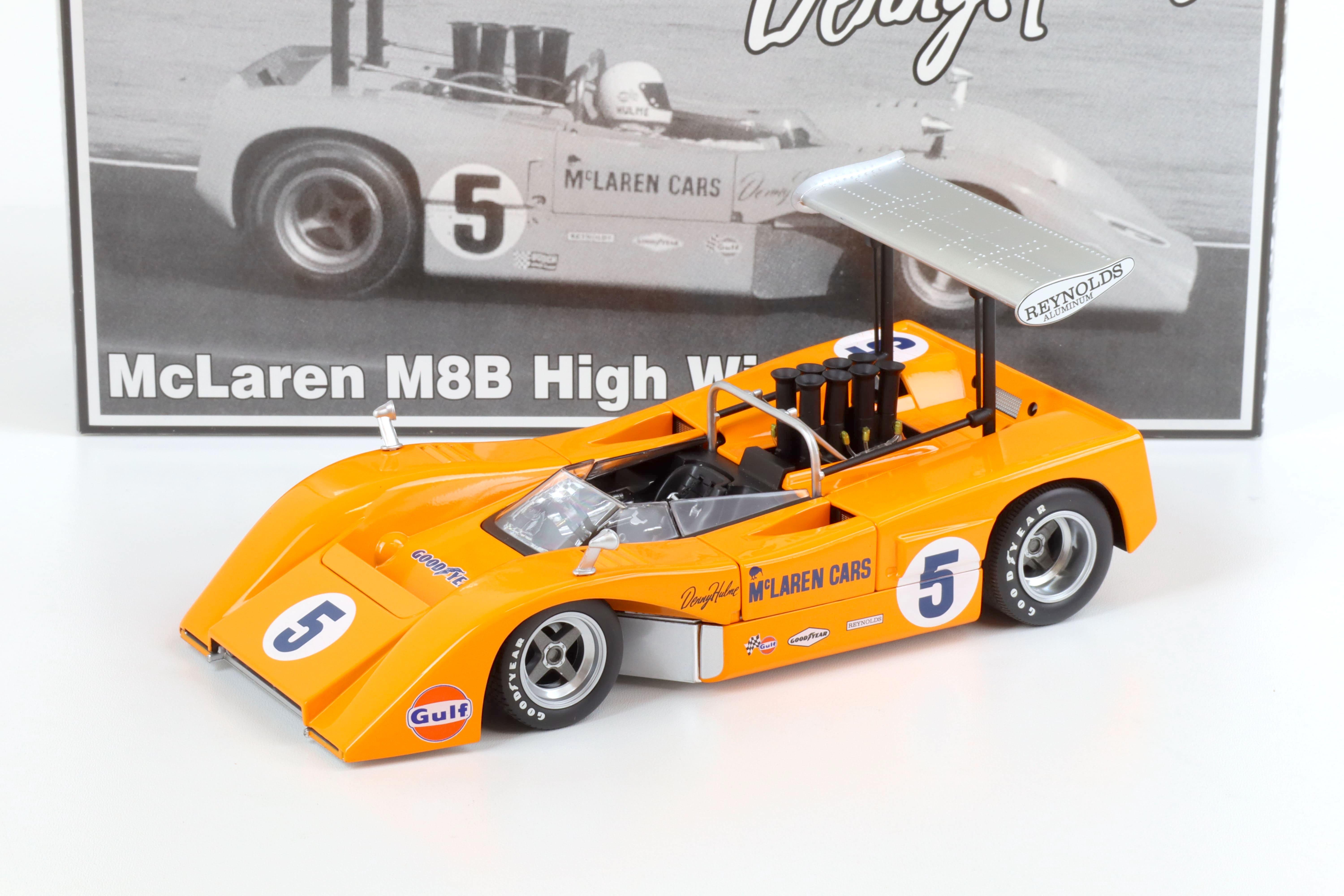 ミニカー GMP 1/18 1970 McLaren M8B Low Wing #11 GMP 1/18 McLaren M8B Low Wing Koveleski / Jerobee No. 12029