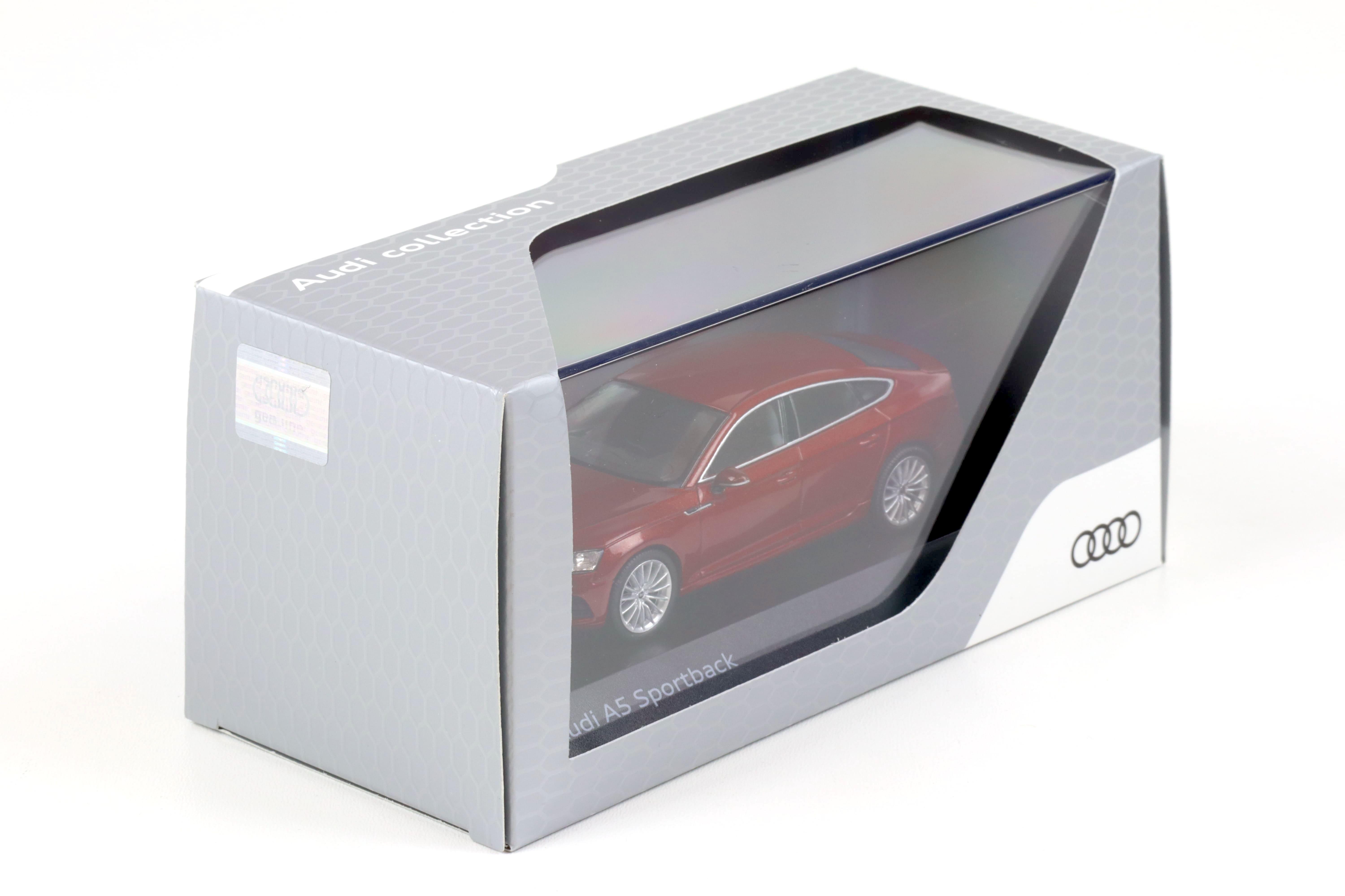 1:43 Spark Audi A5 Sportback Matador red metallic 2017