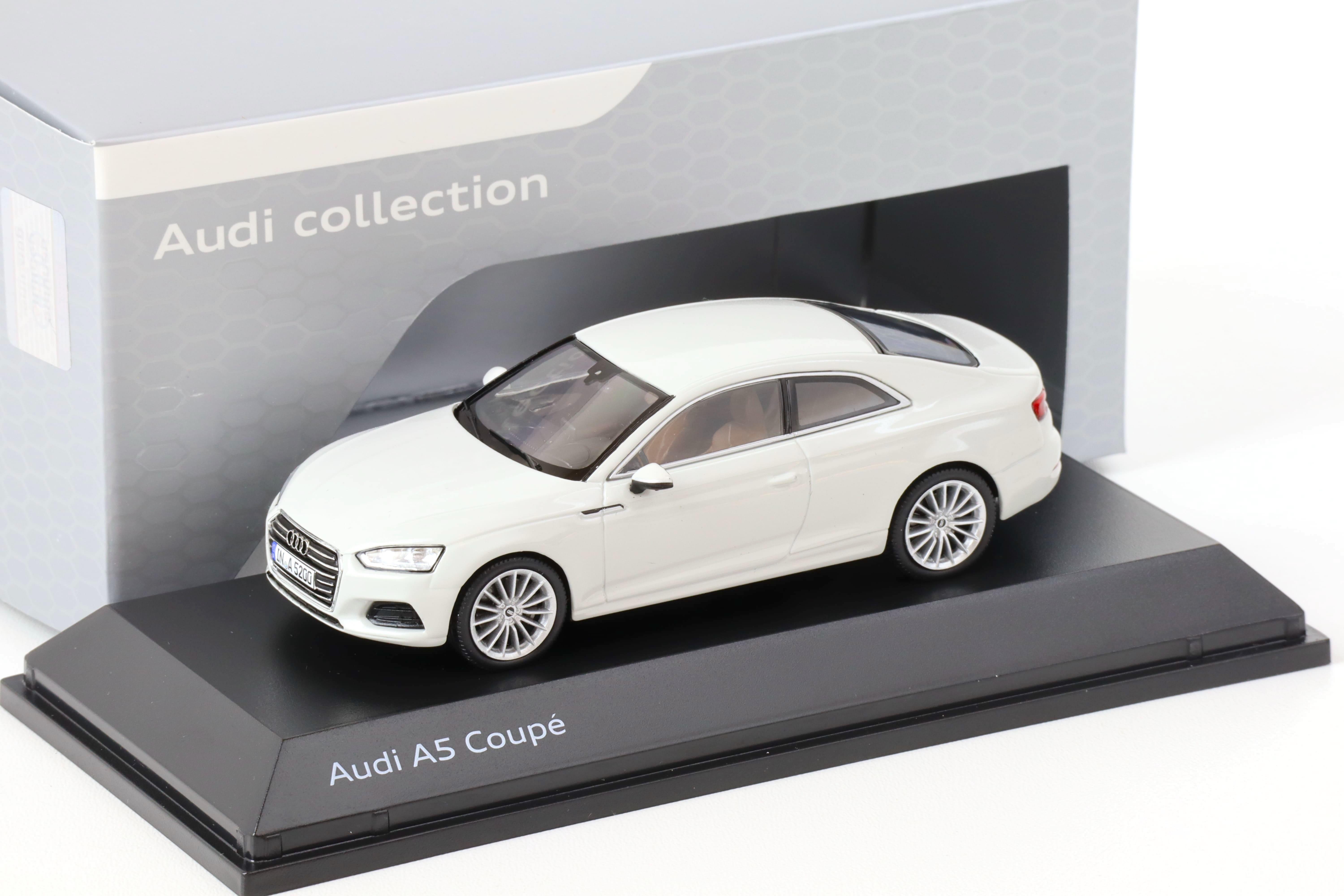 Audi コレクションモデル 1/43 スケール 1:43 Spark Audi A5 Coupe Glacier white 2017 DEALER VERSION