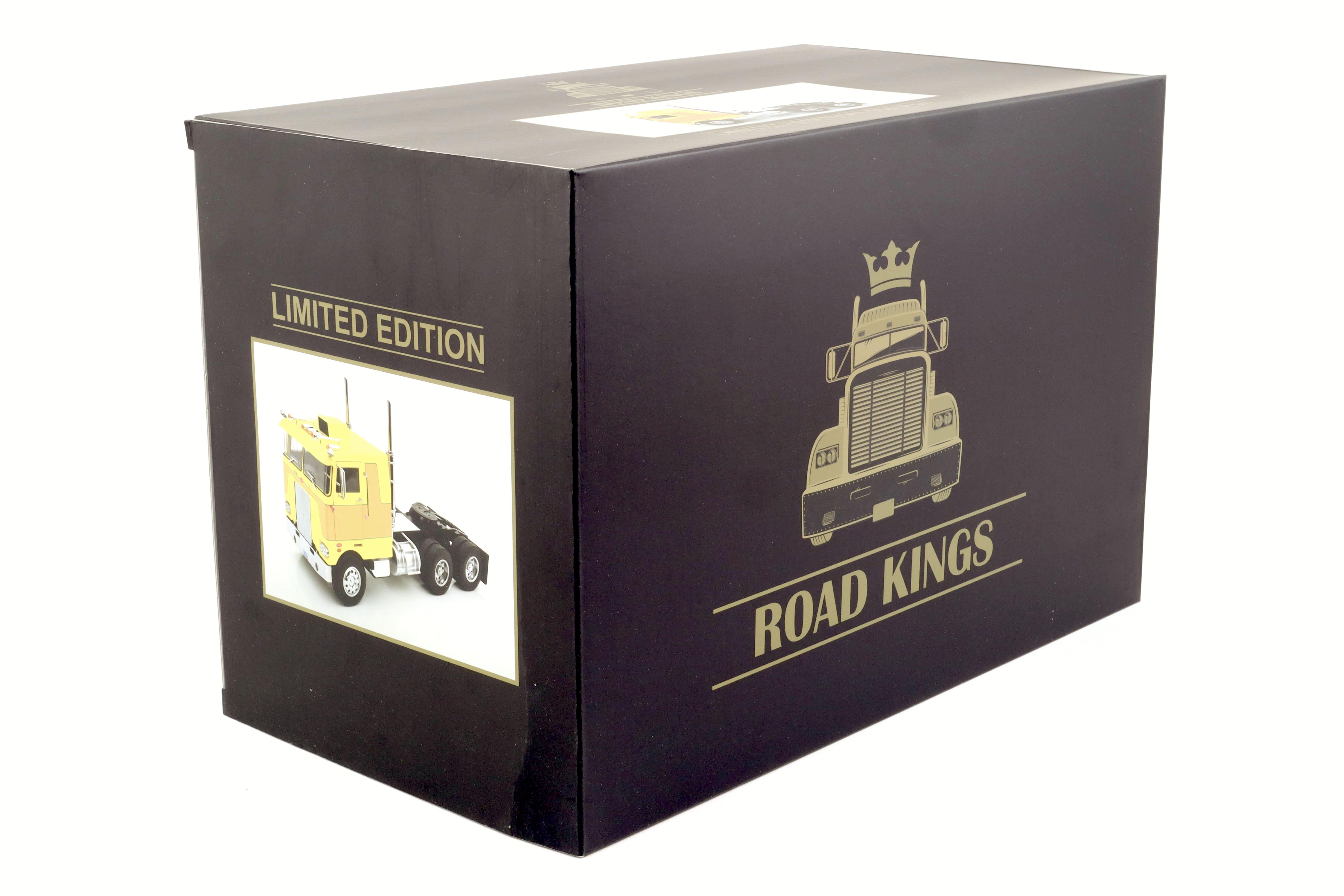 1:18 Road Kings LKW Peterbilt 352 Pacemaker 1977-1979 yellow