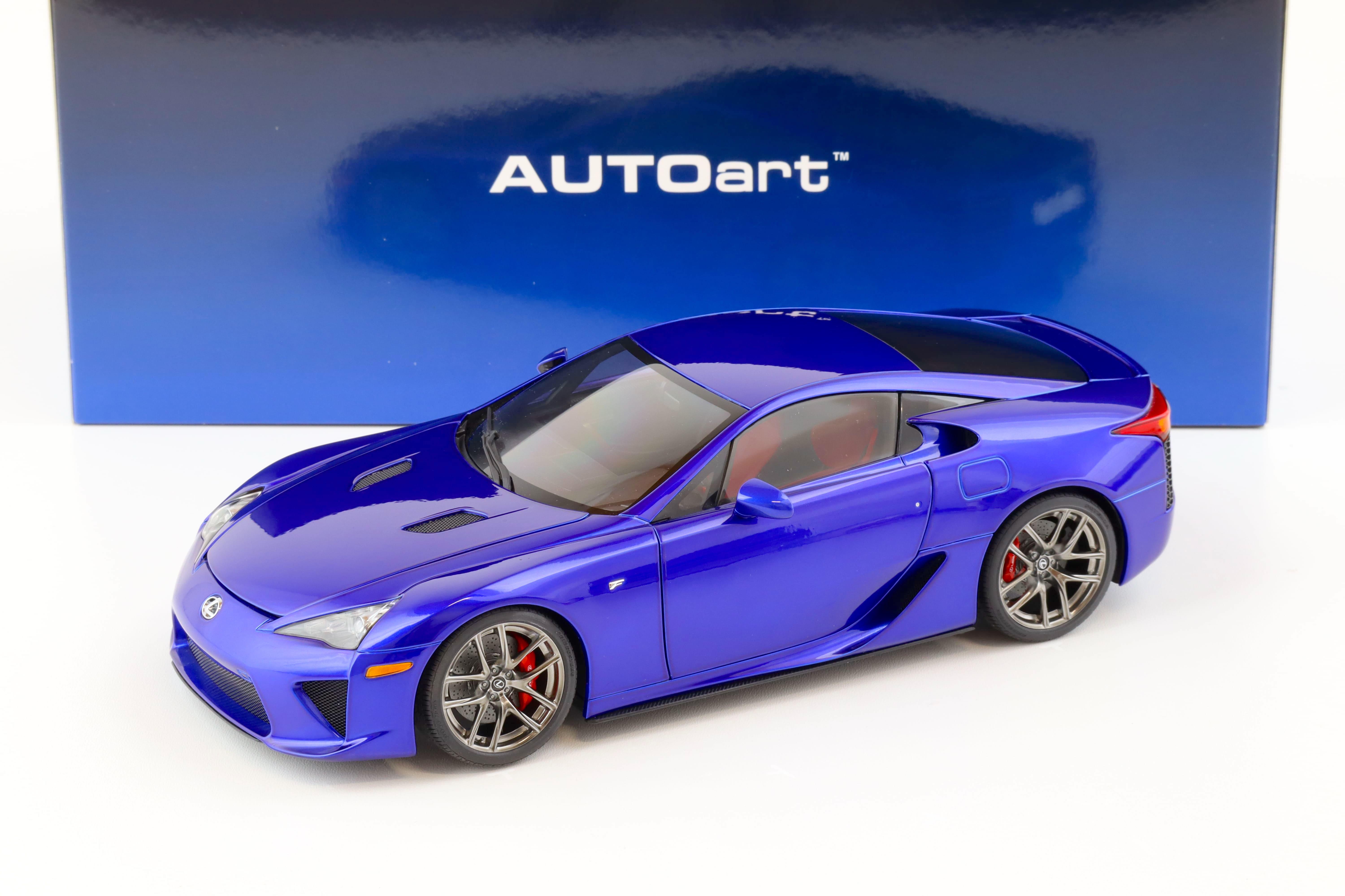 1:18 Autoart Lexus LFA 2010 Pearl Blue 78858 | eBay
