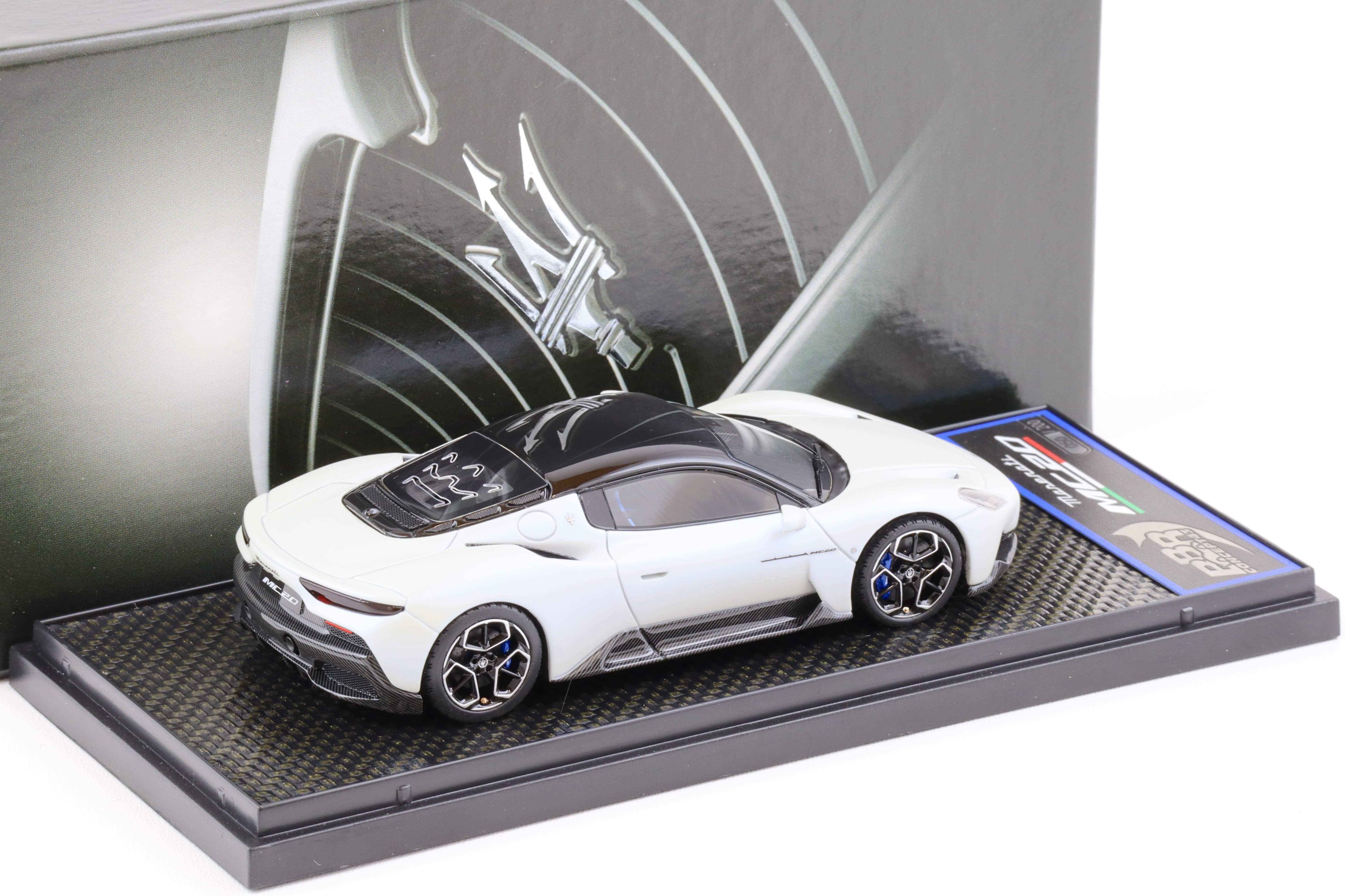 BBR BBRC251A Maserati MC20 2020 Bianco Audace 1/43