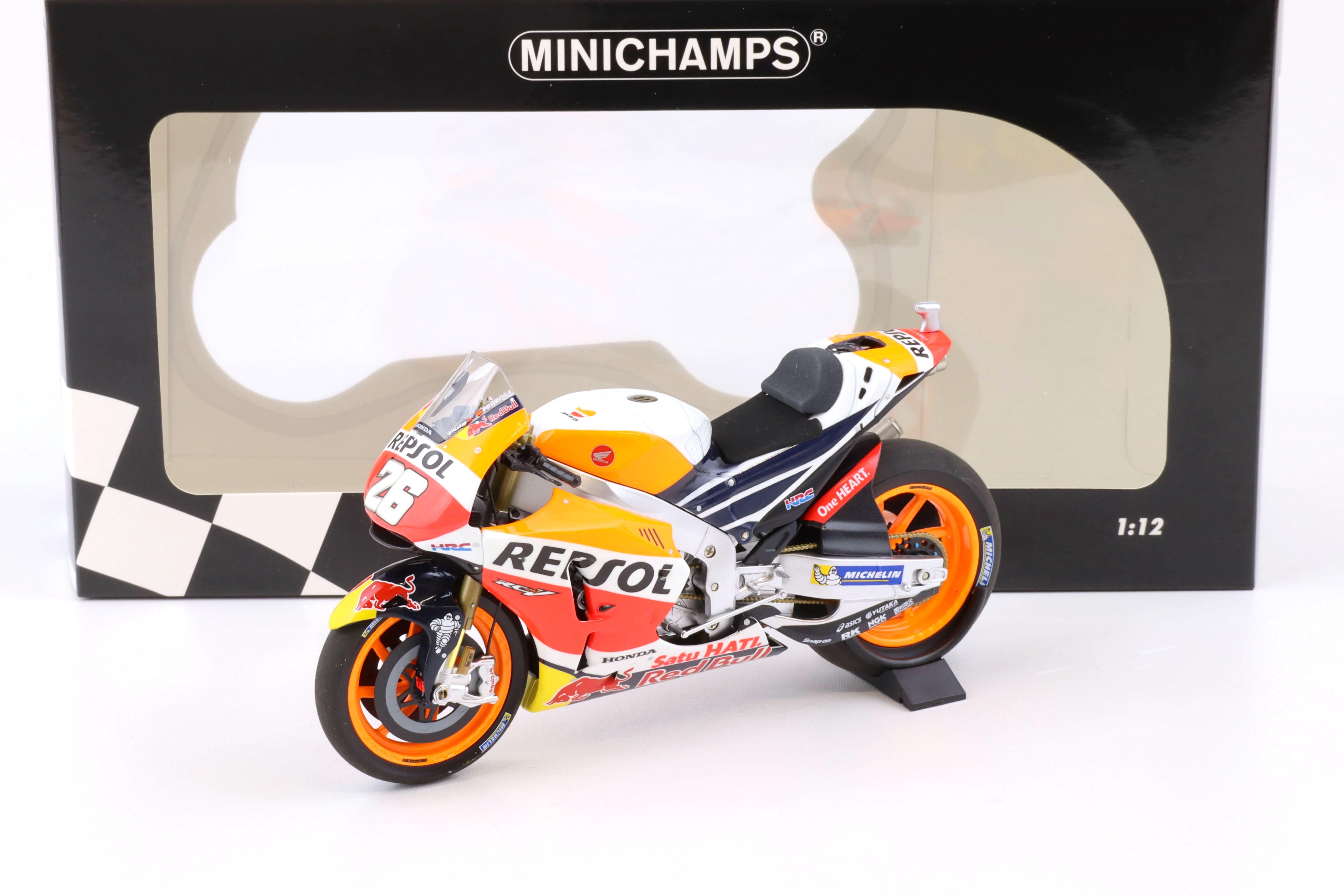 1:12 Minichamps Honda RC213V Repsol Honda Team Dani Pedrosa MotoGP
