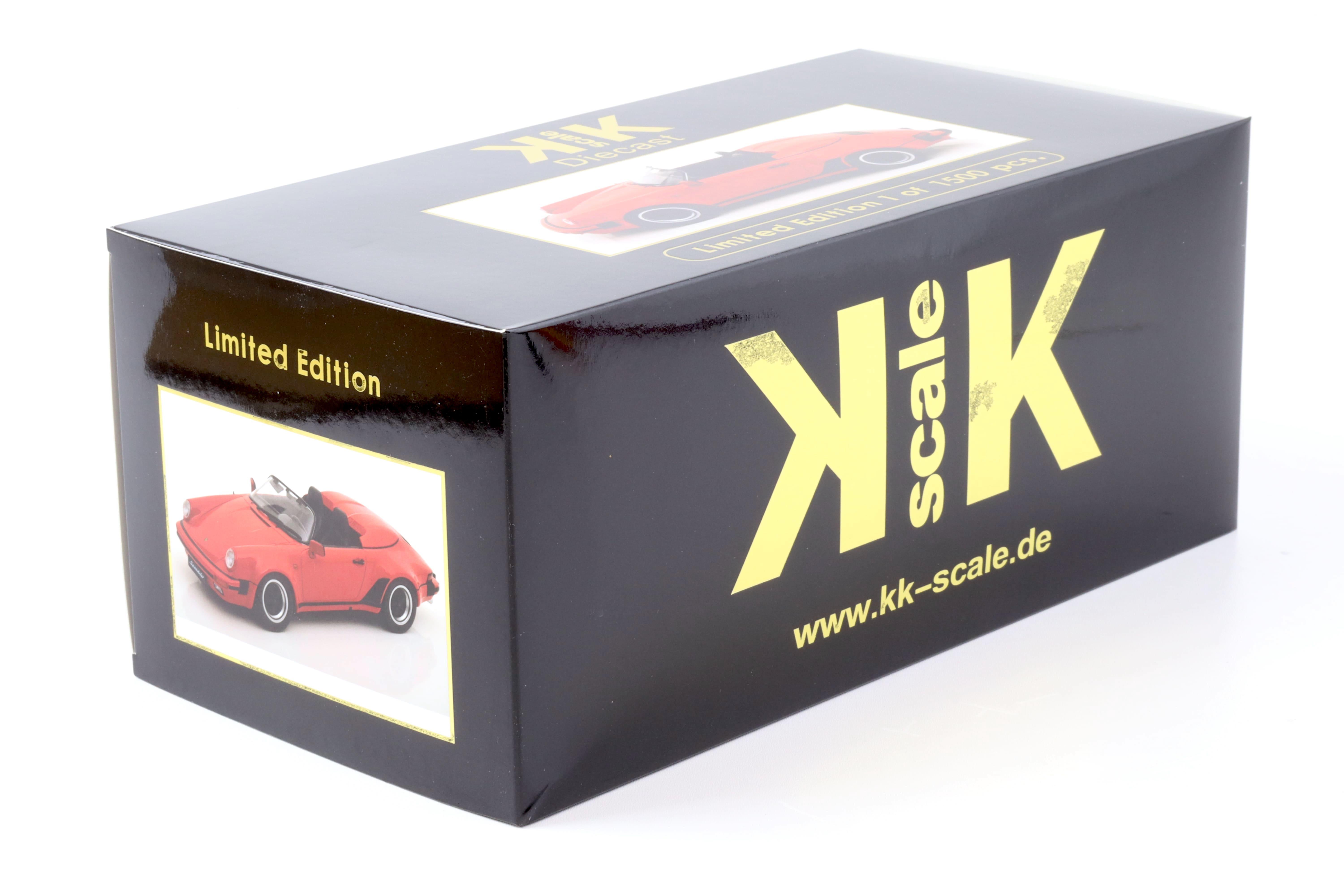 KK Scale 1/18ポルシェ 911 スピードスター 1989 カスタム KK-SCALE 1/18 ポルシェ 911 スピードスター 1989 シルバー 750