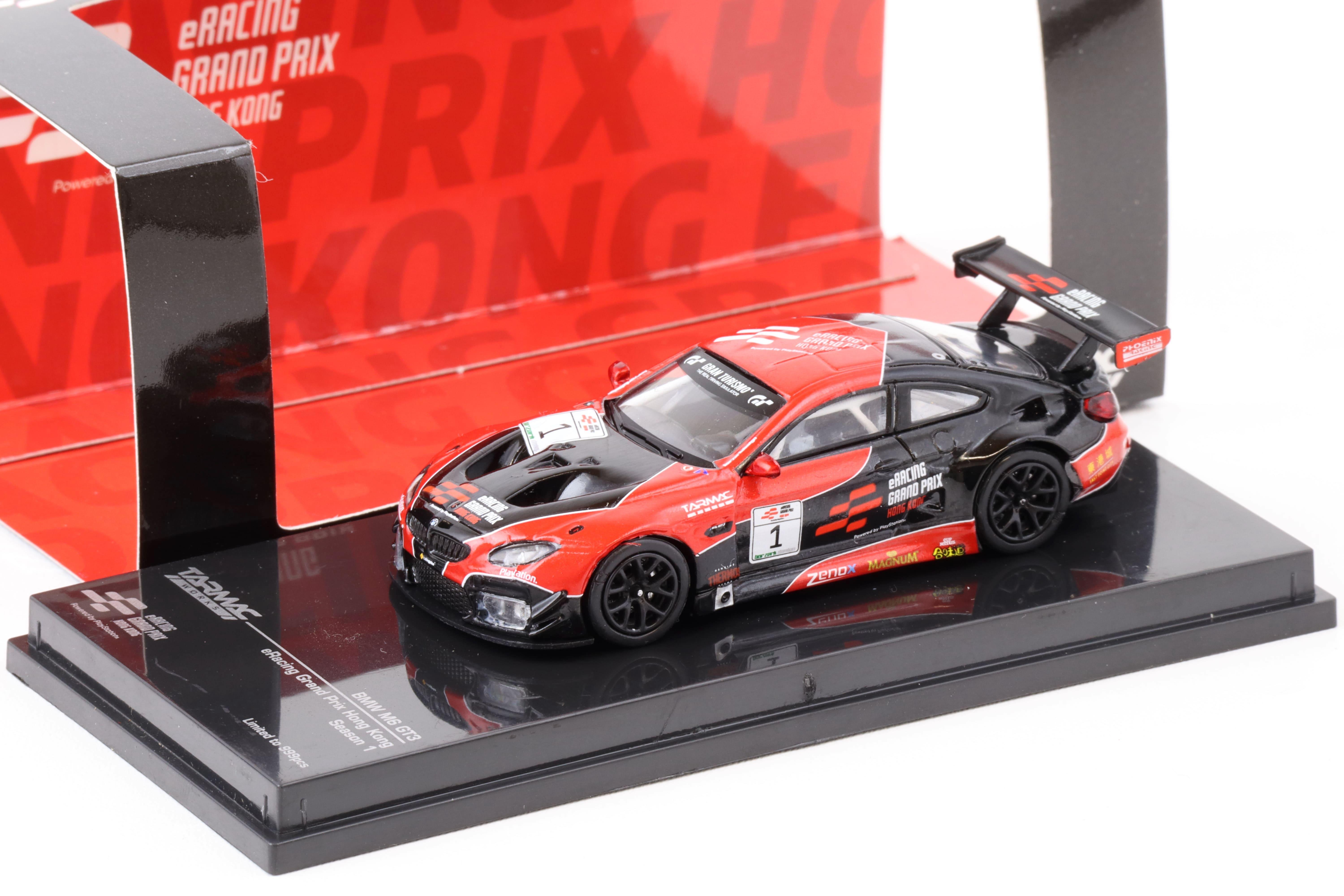 Tarmac Works BMW M6 GT3 1/64 レーシングモデル Tarmac Works BMW M6 GT3 FALKEN Nurburgring 24h 2017 ~ 1/64