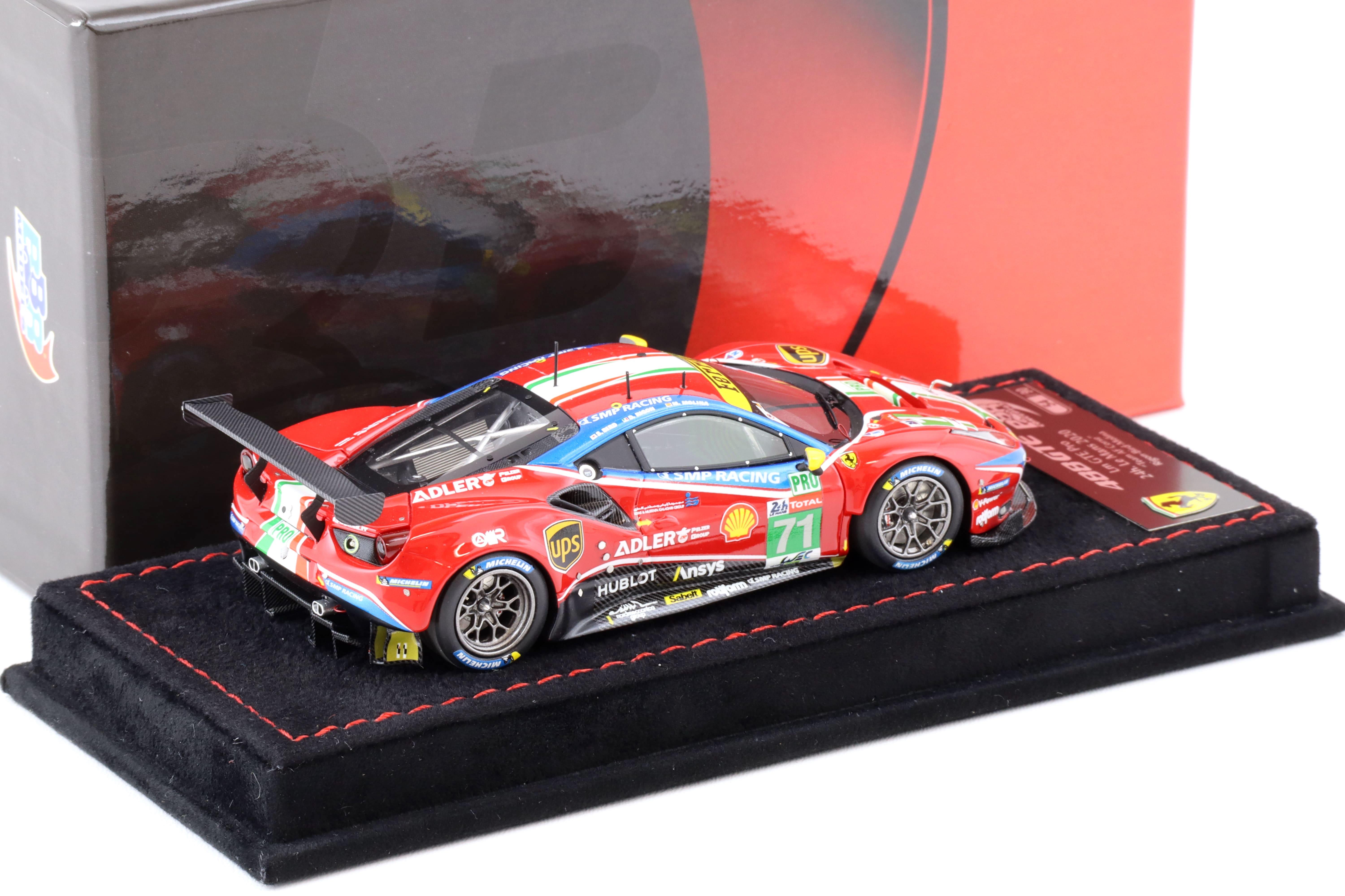 BBR PREMIUM 1:43 Ferrari 488 LM GTE PRO Team AF Corse #51