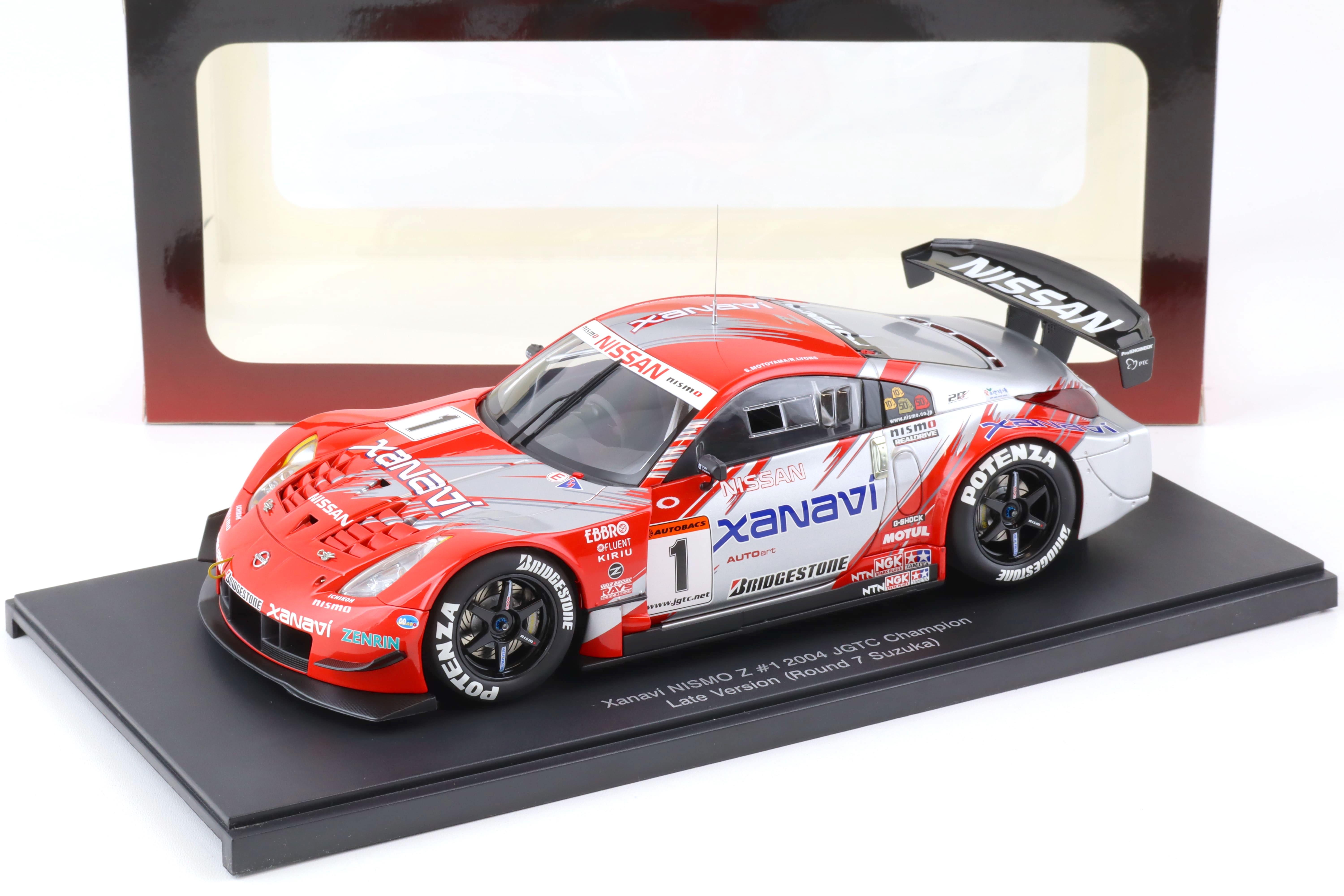 1:18 Autoart Xanavi Nissan Nismo Z #1 JGTC 2004 Champion