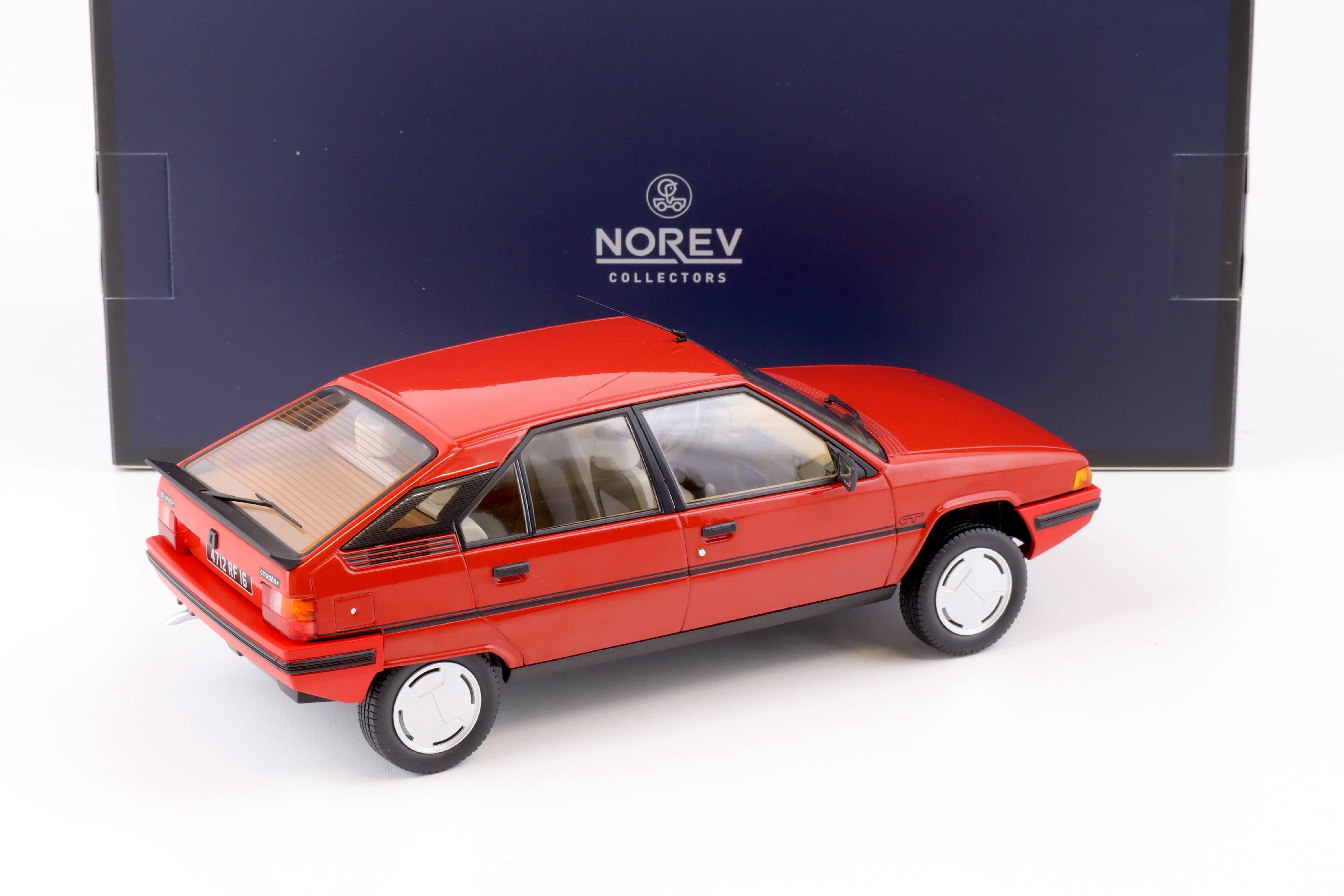 NOREV Bulli ミニカー 赤/白 1/18 Norev, 1:18, Volkswagen, ID Buzz Bulli, Concept Car, Red/White,