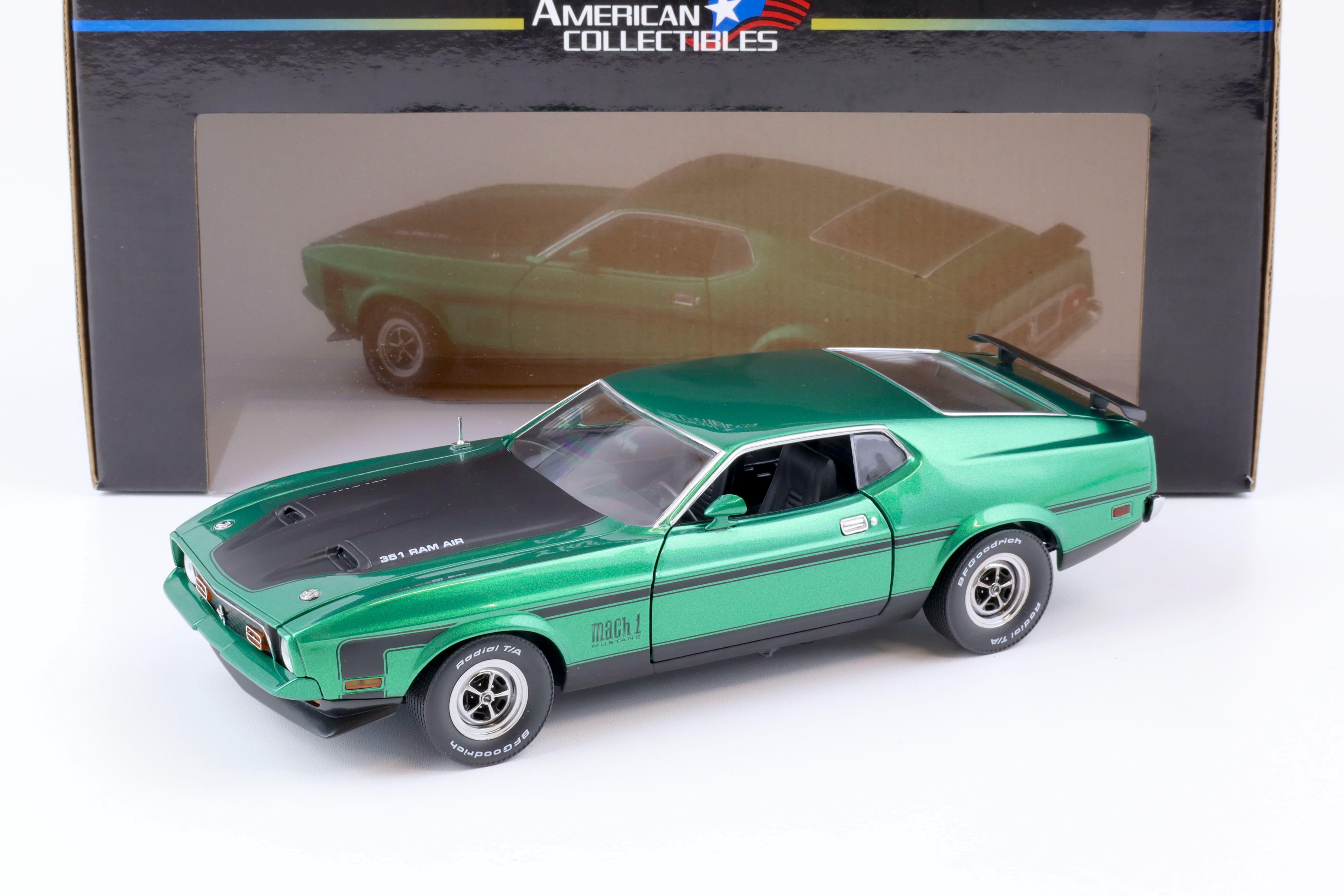 1/18 Alloy diecast car model Ford Mustang Mach 1 1971 | eBay