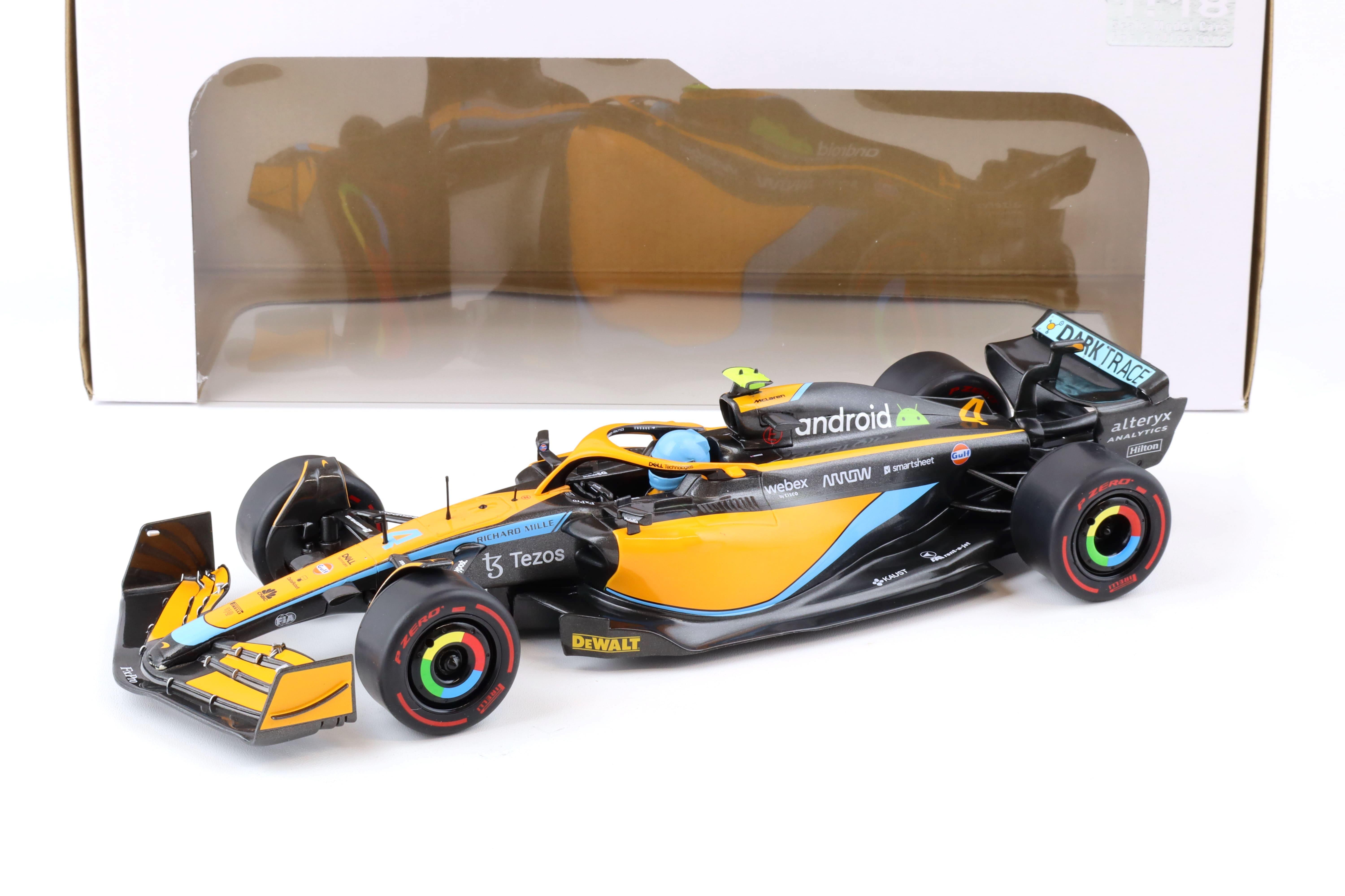 Solido 1:18 McLaren MCL36 Norris Emilia Romagna GP 2022 Diecast