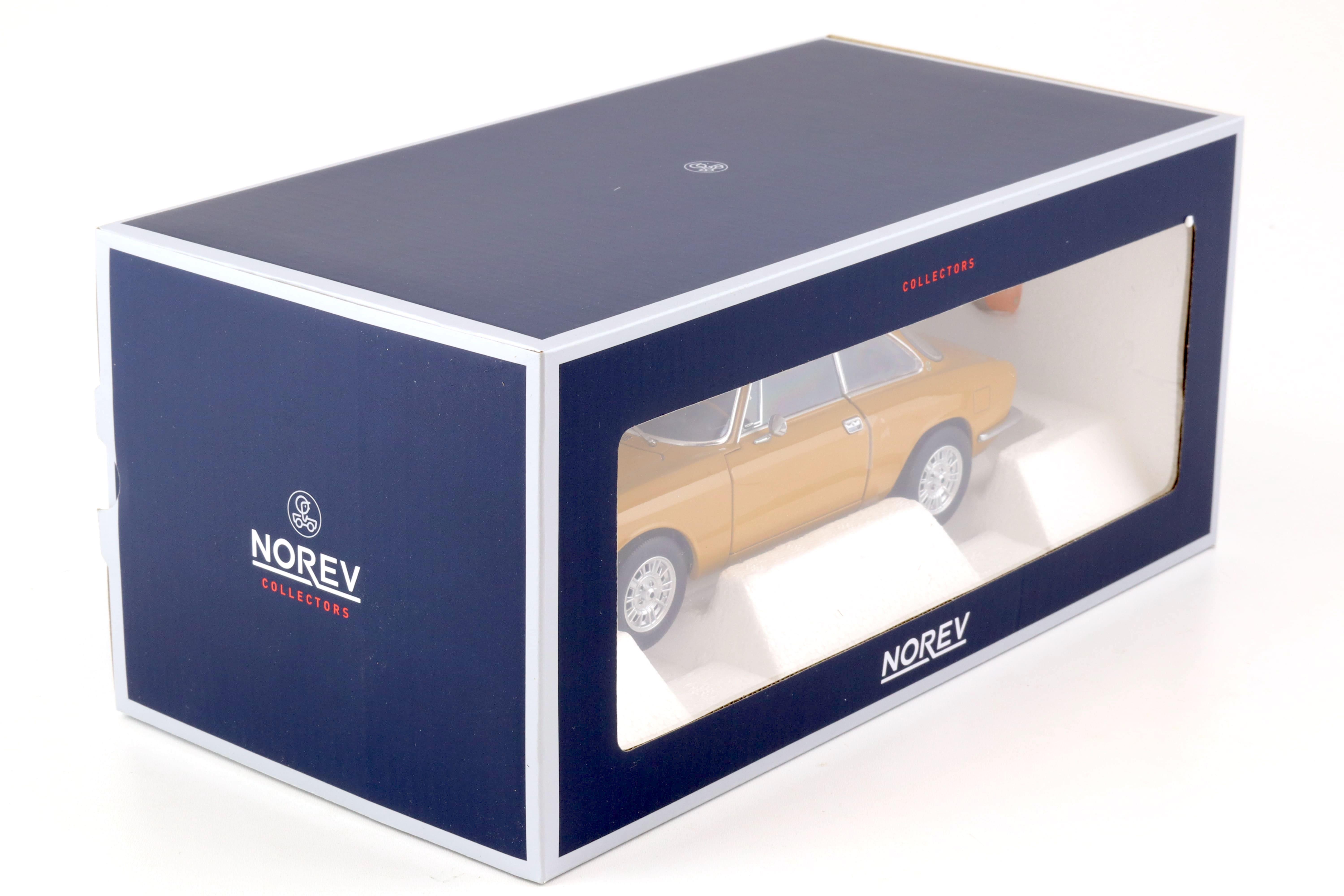 Norev 1:18 Alfa Romeo 1750 GTV year 1970 ocher yellow 187910