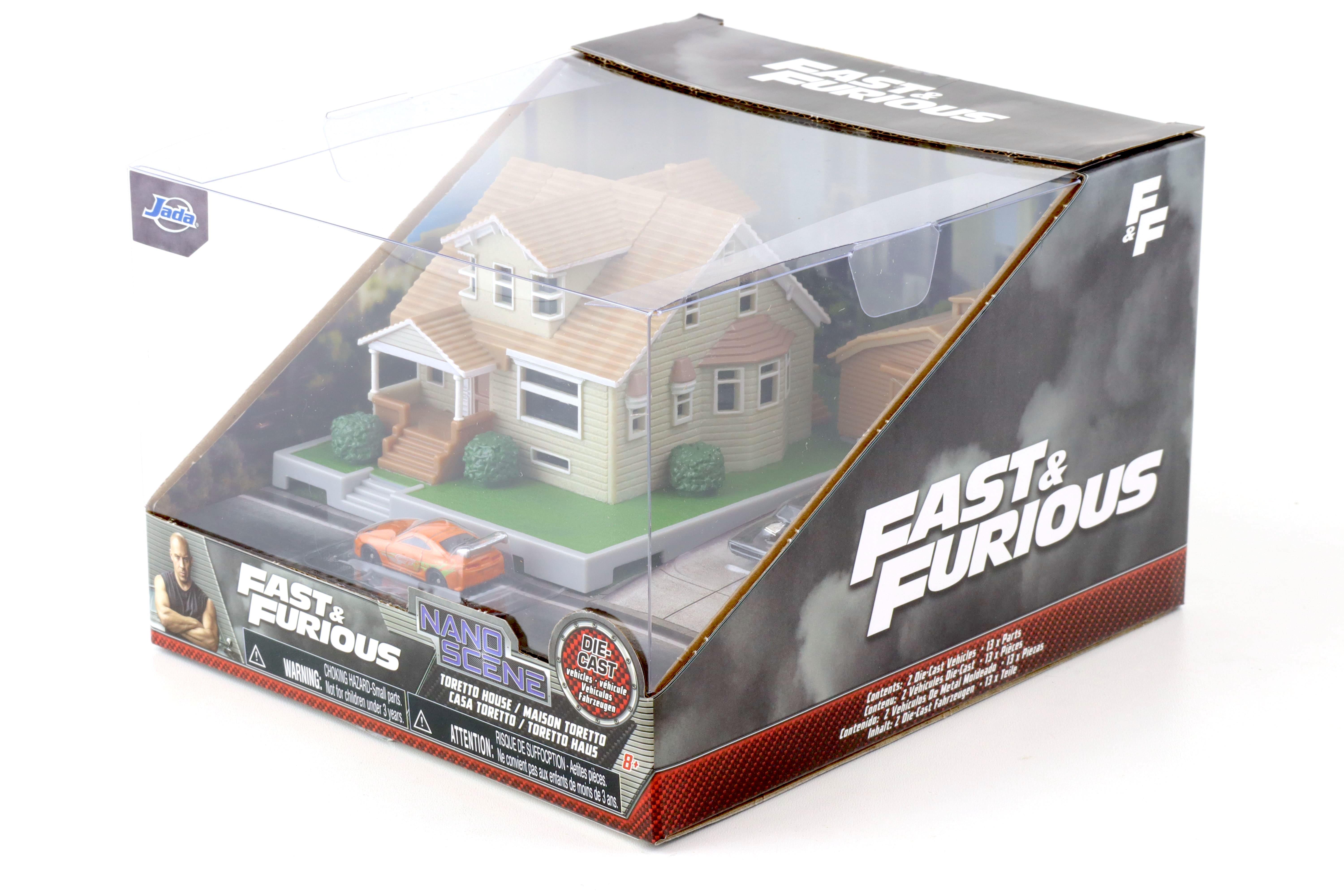 Jada Toys Nano Scene Fast & Furious Dom´s House Diorama with