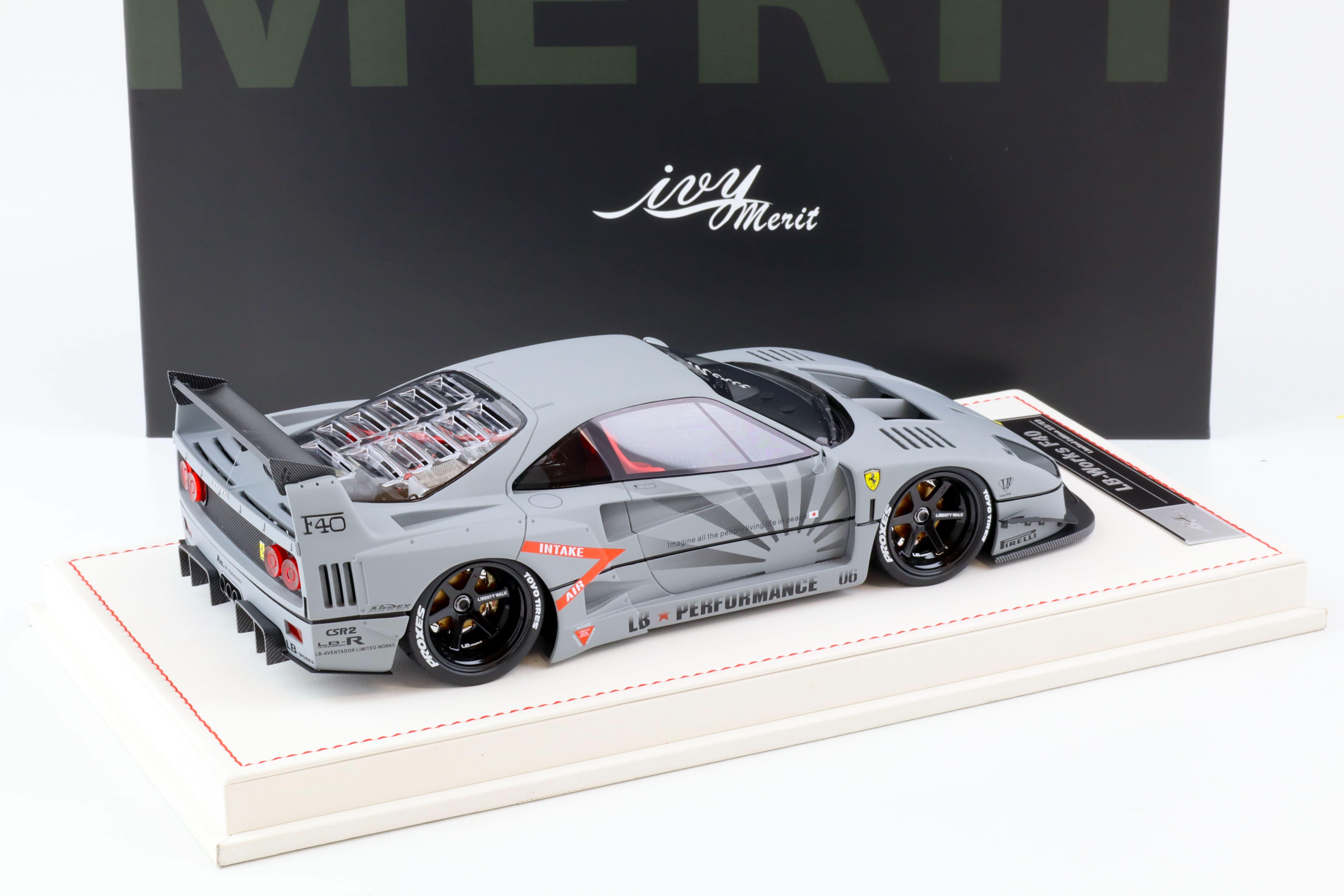 1/18 IVY Models Nissan R35 GT-RR Liberty walk Silhouette in