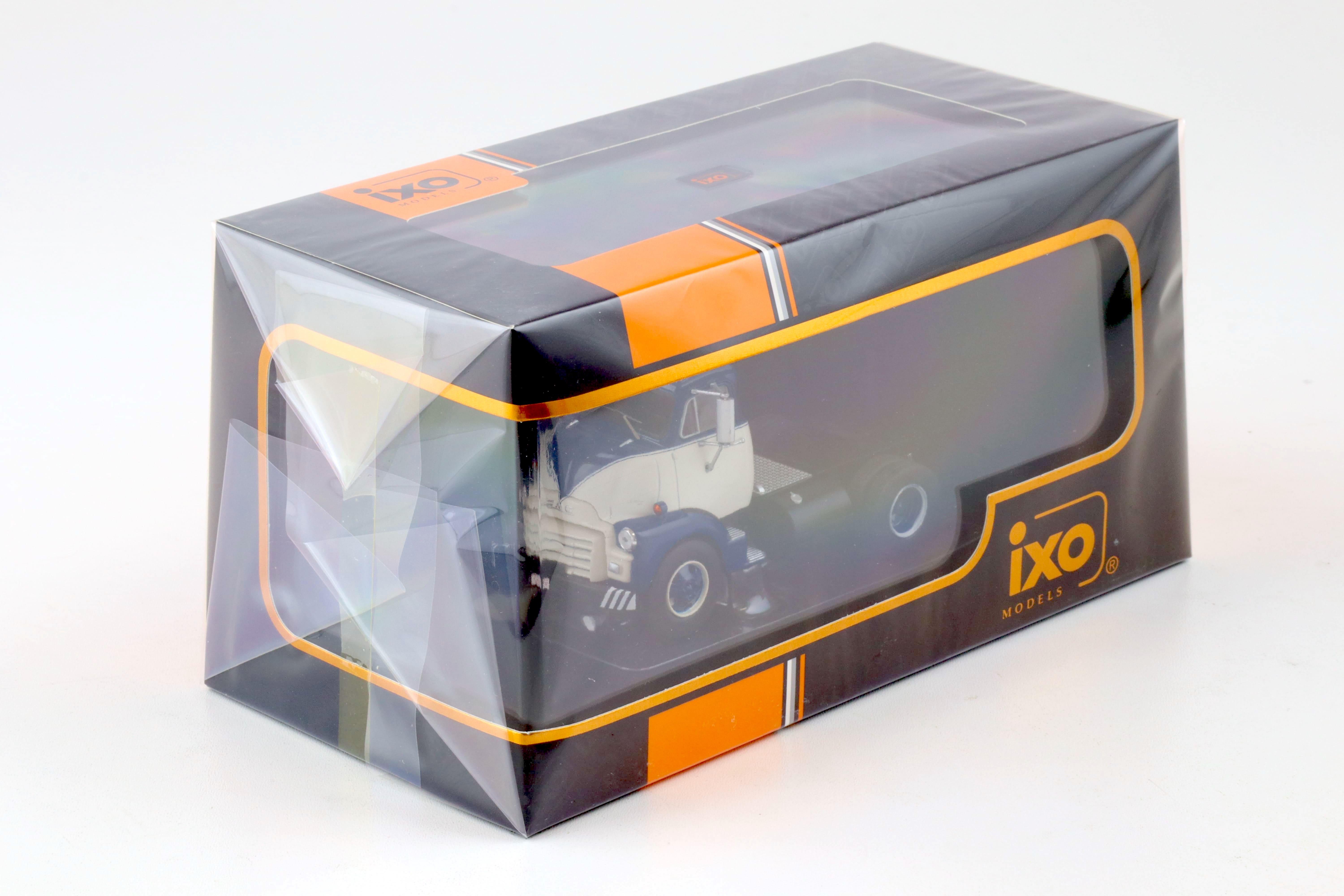 Camion Tracteur GMC 950 COE 1954 - Modèle Réduit 1/43 IXO TR150 - Bleu