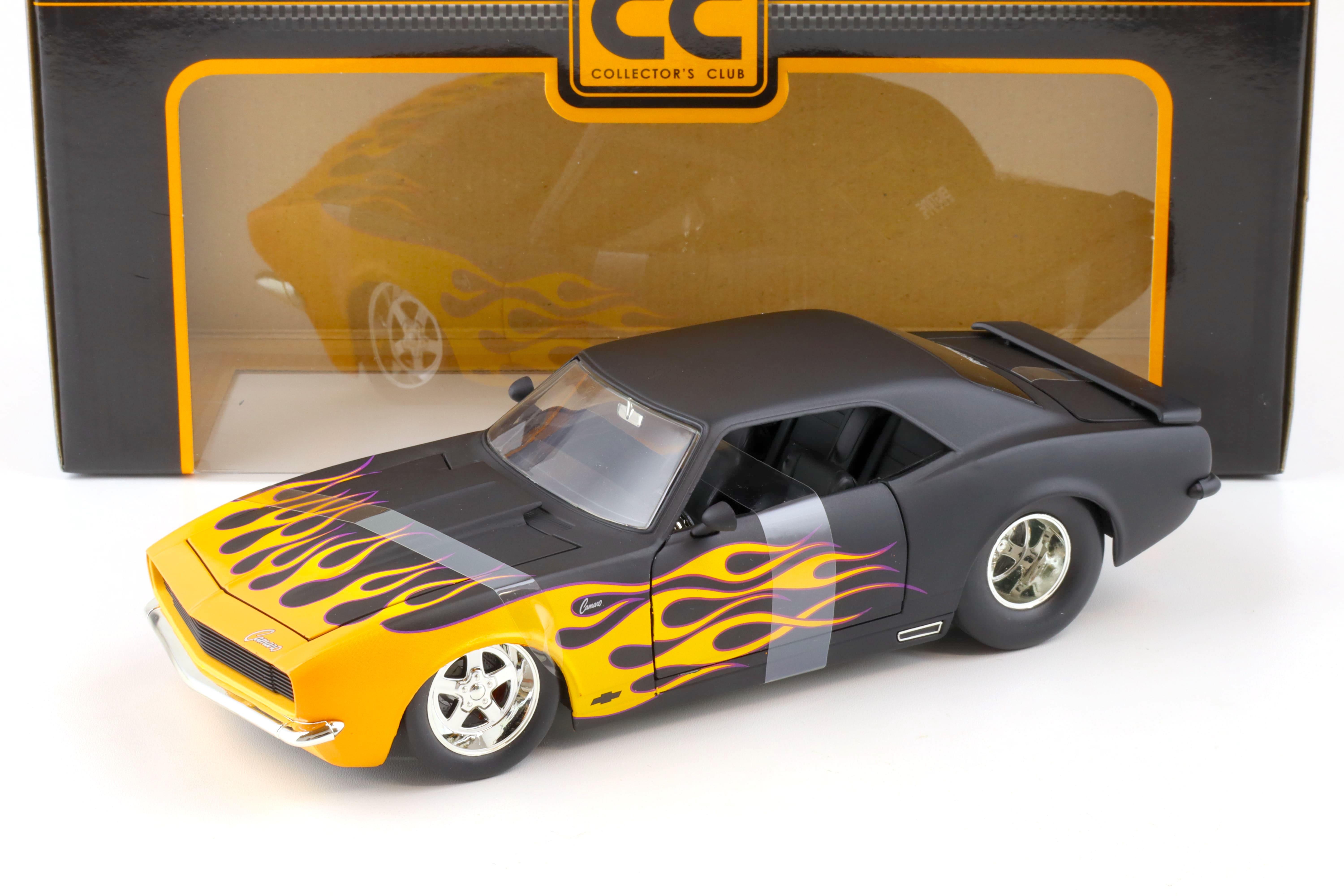 1:18 Jada Toys 1968 Chevrolet Camaro Collectors Club Matte