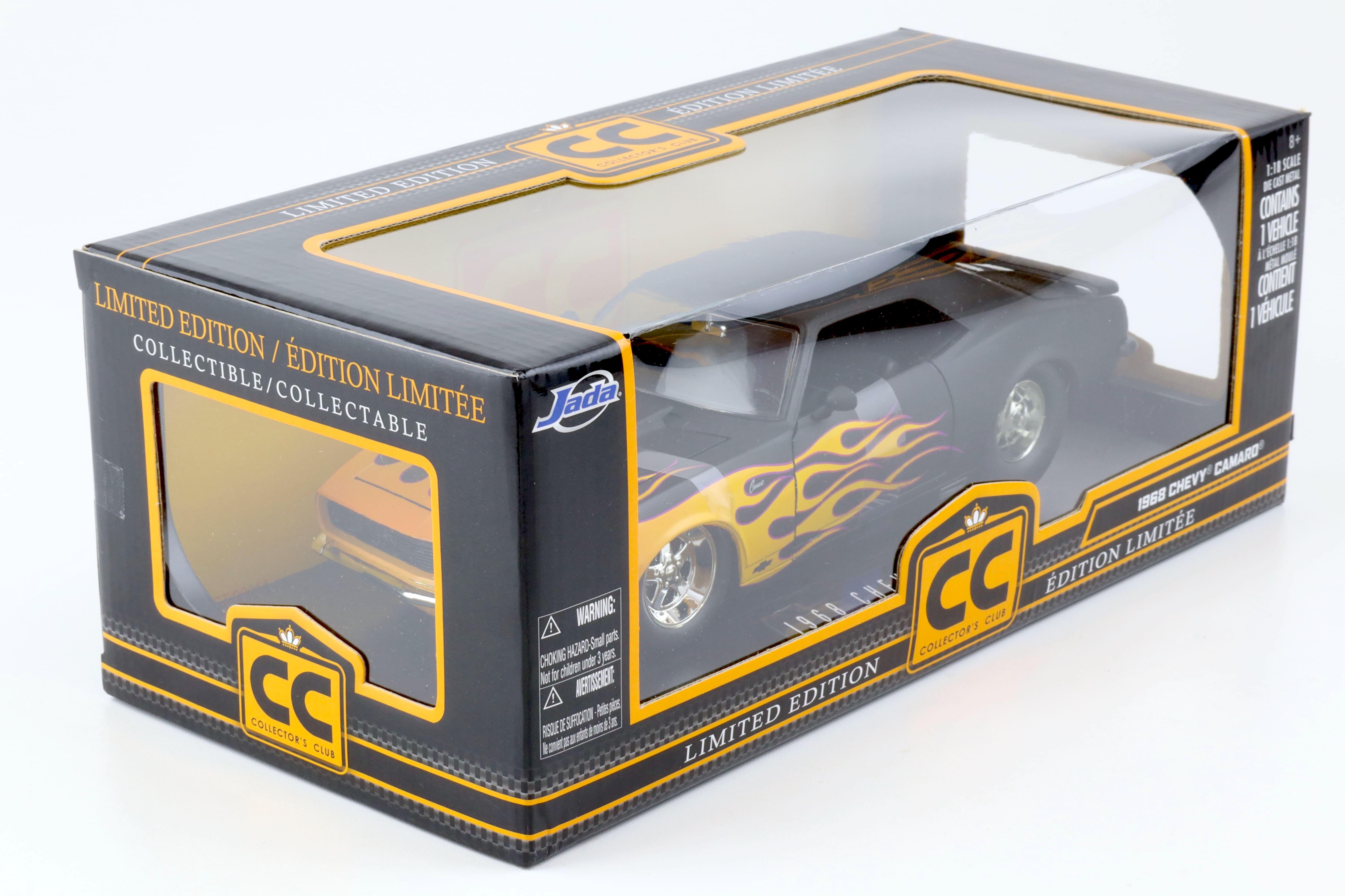 ミニカー JADA TOYS 1/18 1968 CHEVY CAMARO 1/18 scale JADA toys collectors club CC 1968 Chevy Camaro