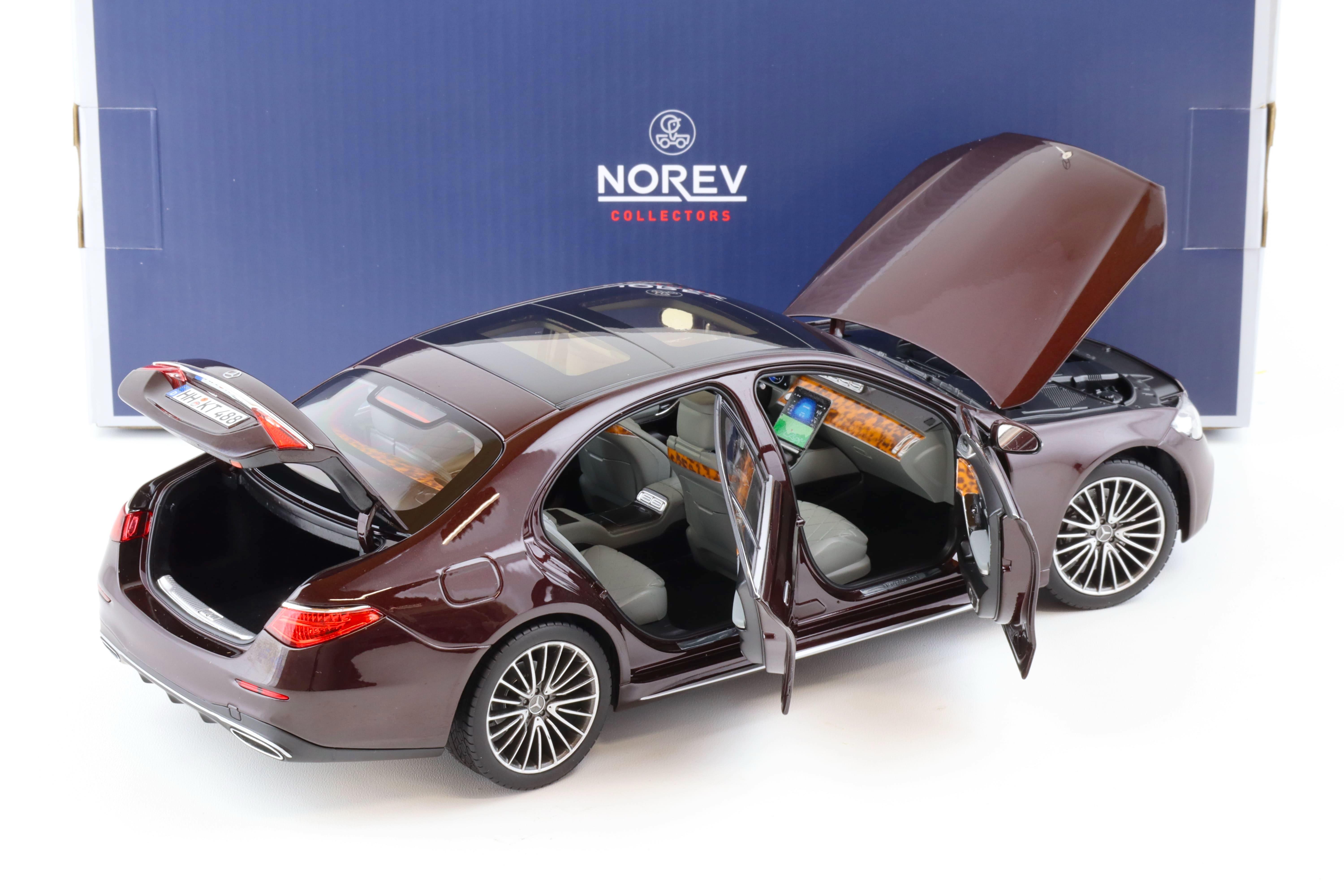1:18 Norev Mercedes S-Klasse AMG-Line Limousine 2021 dark