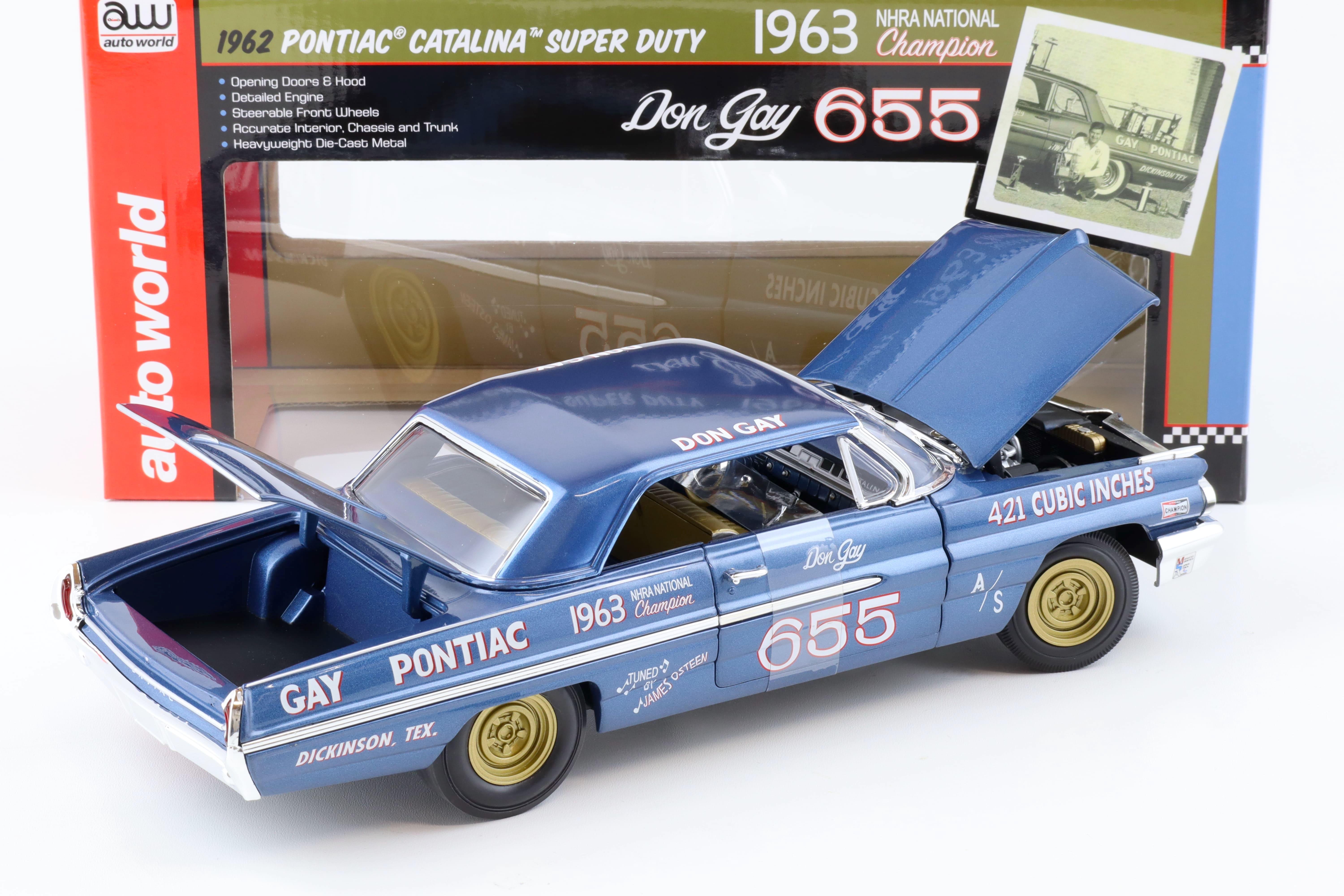 ミニカー 1962 PONTIAC CATALINA SUPER DUTY 1/18 modul.php?modul=produkte&