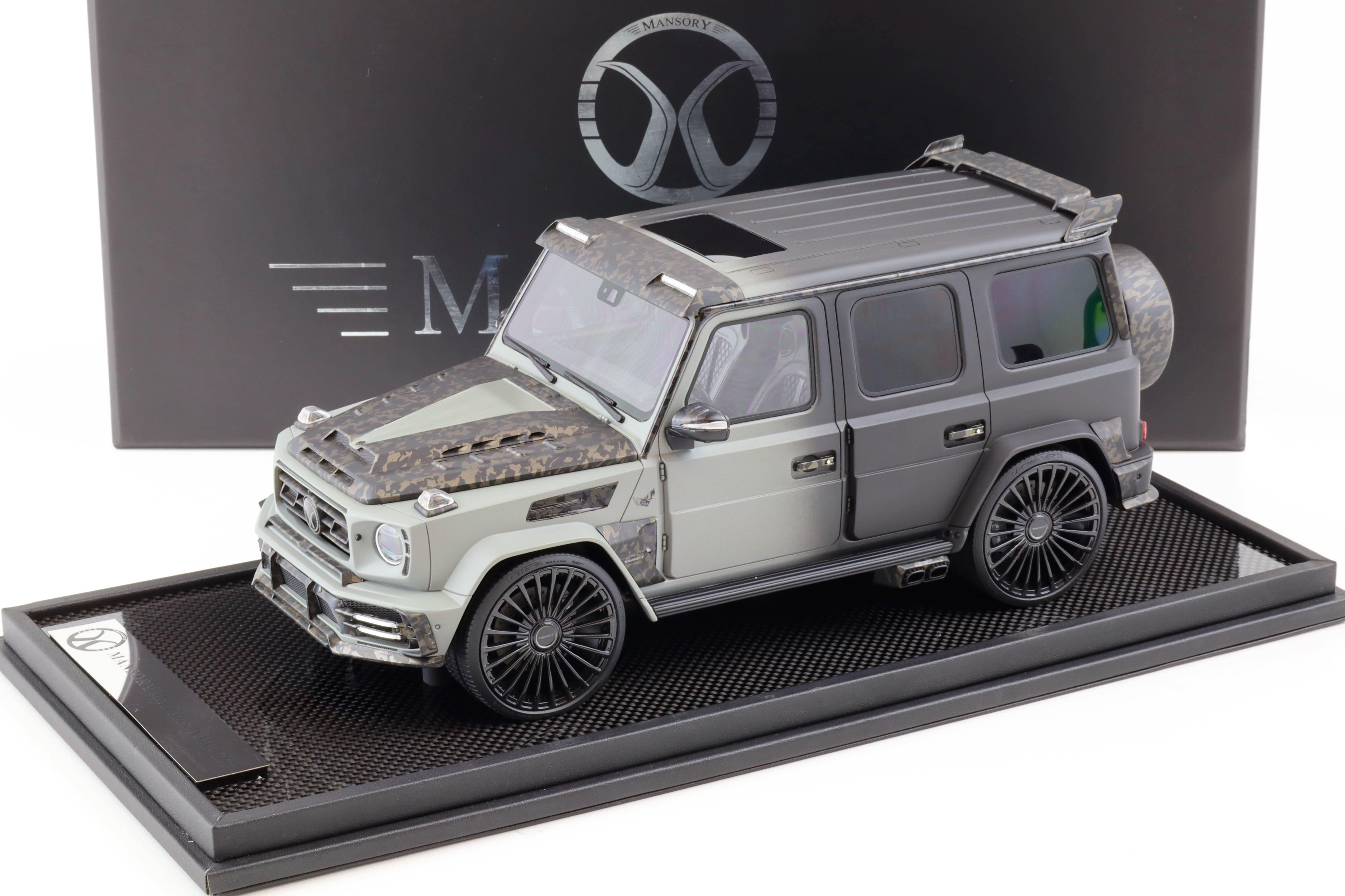 1:18 Motorhelix Mercedes G-Class G63 AMG Mansory UAE matt black