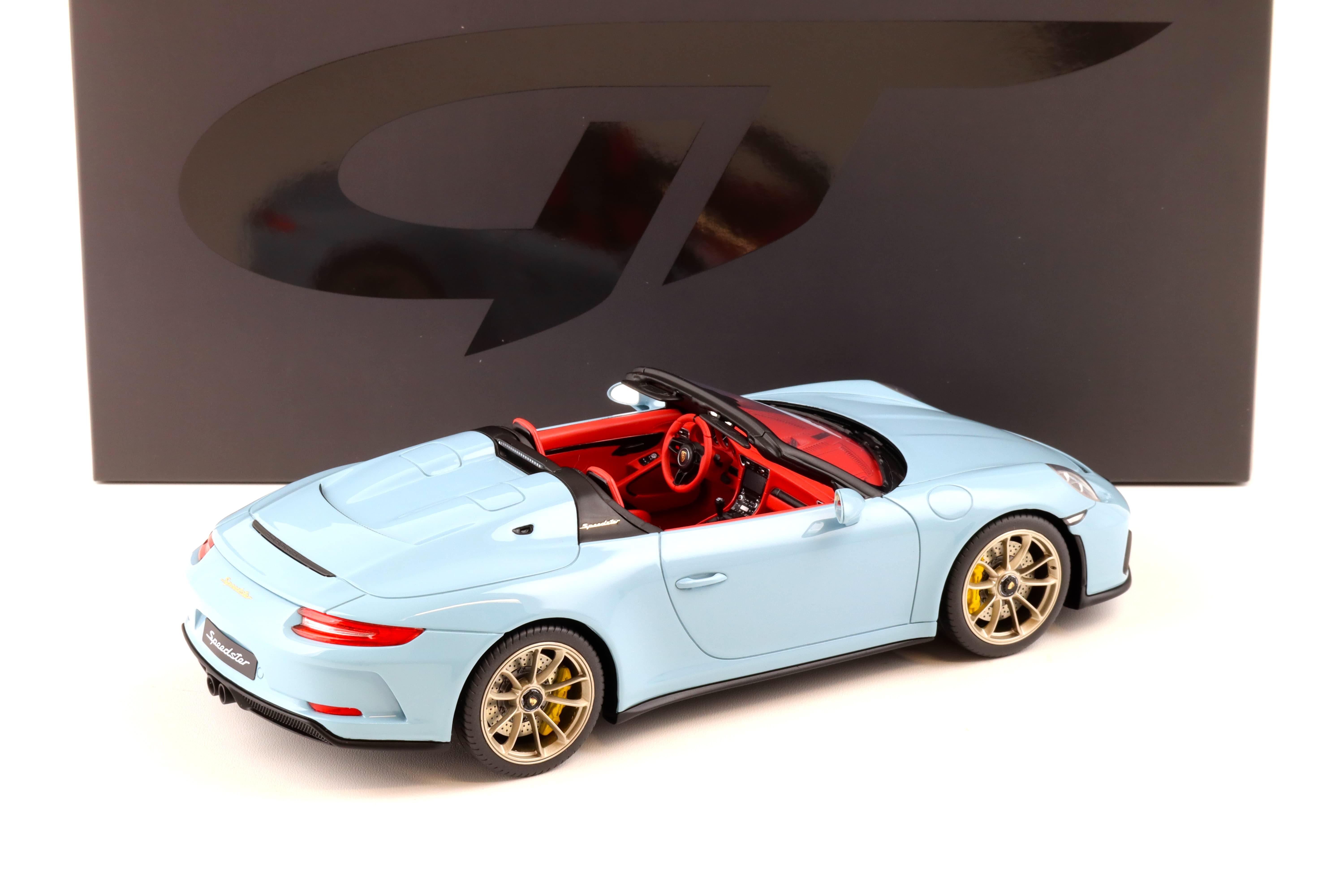 Porsche 911 (991.2) Speedster Year 2019 Meissener-Blue 1:18