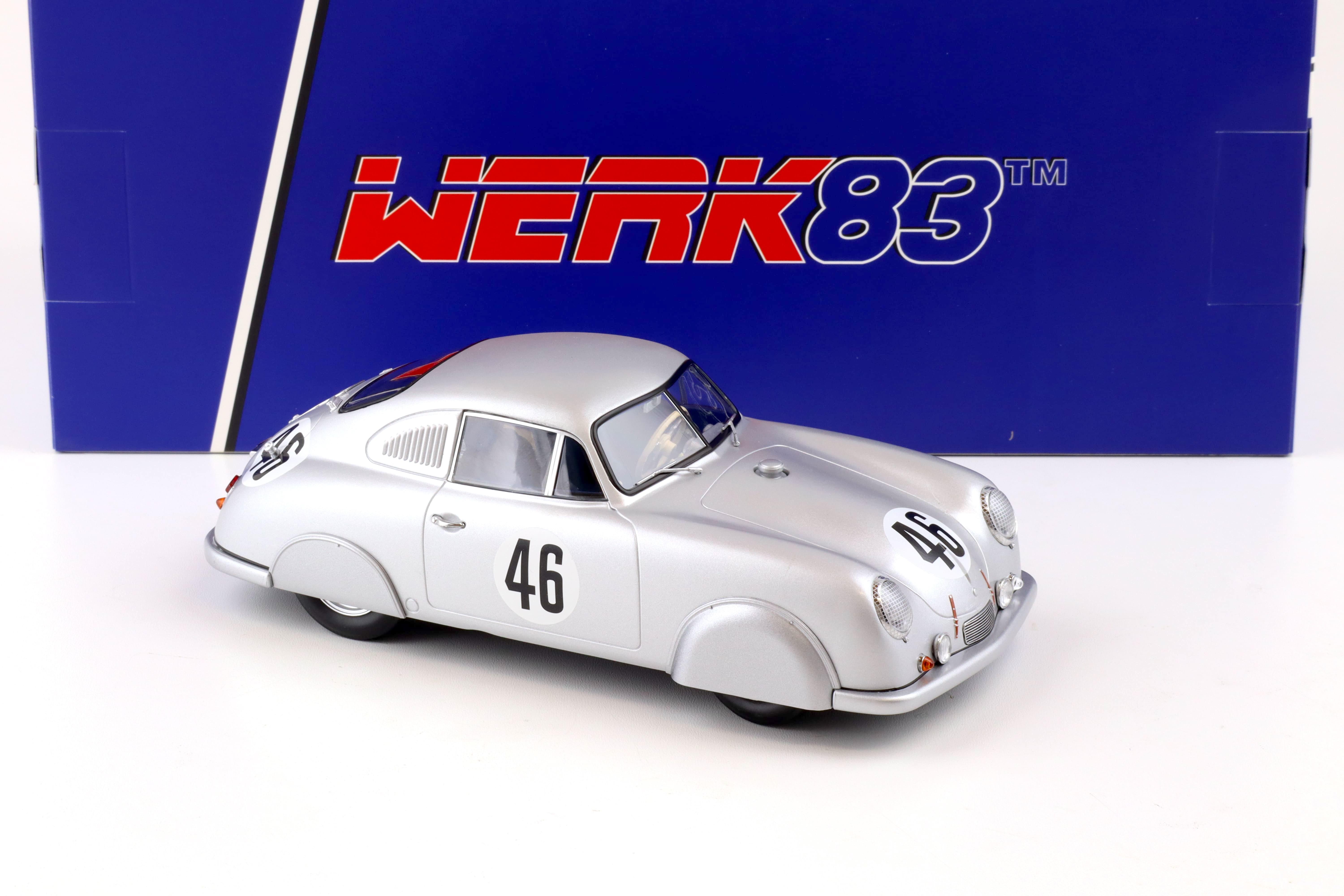 1:18 WERK83 Porsche 356 SL #46 Class Winner 24H Le Mans 1951