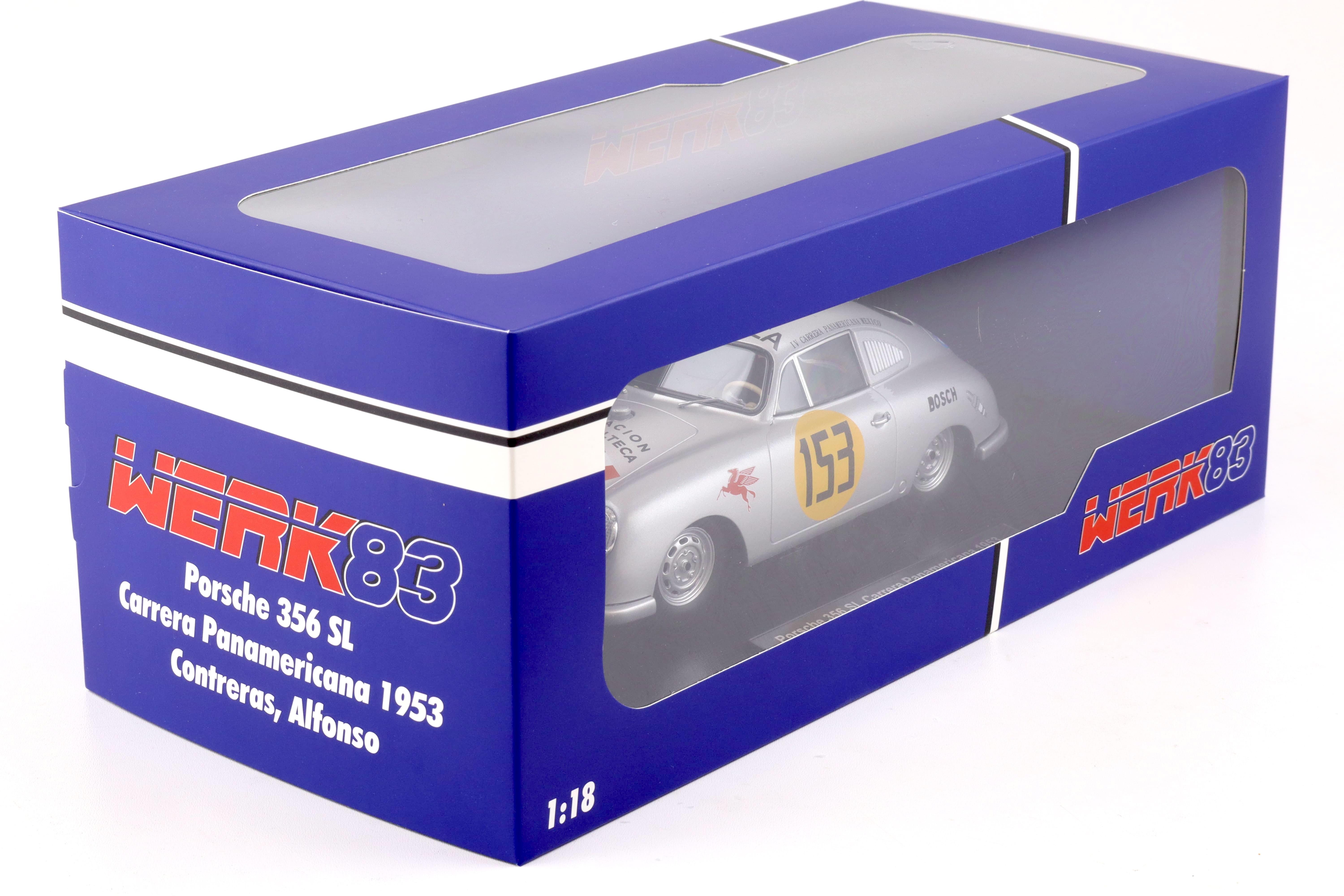1:18 Werk83 Porsche 356 SL Coupe Carrera Panamericana 1953