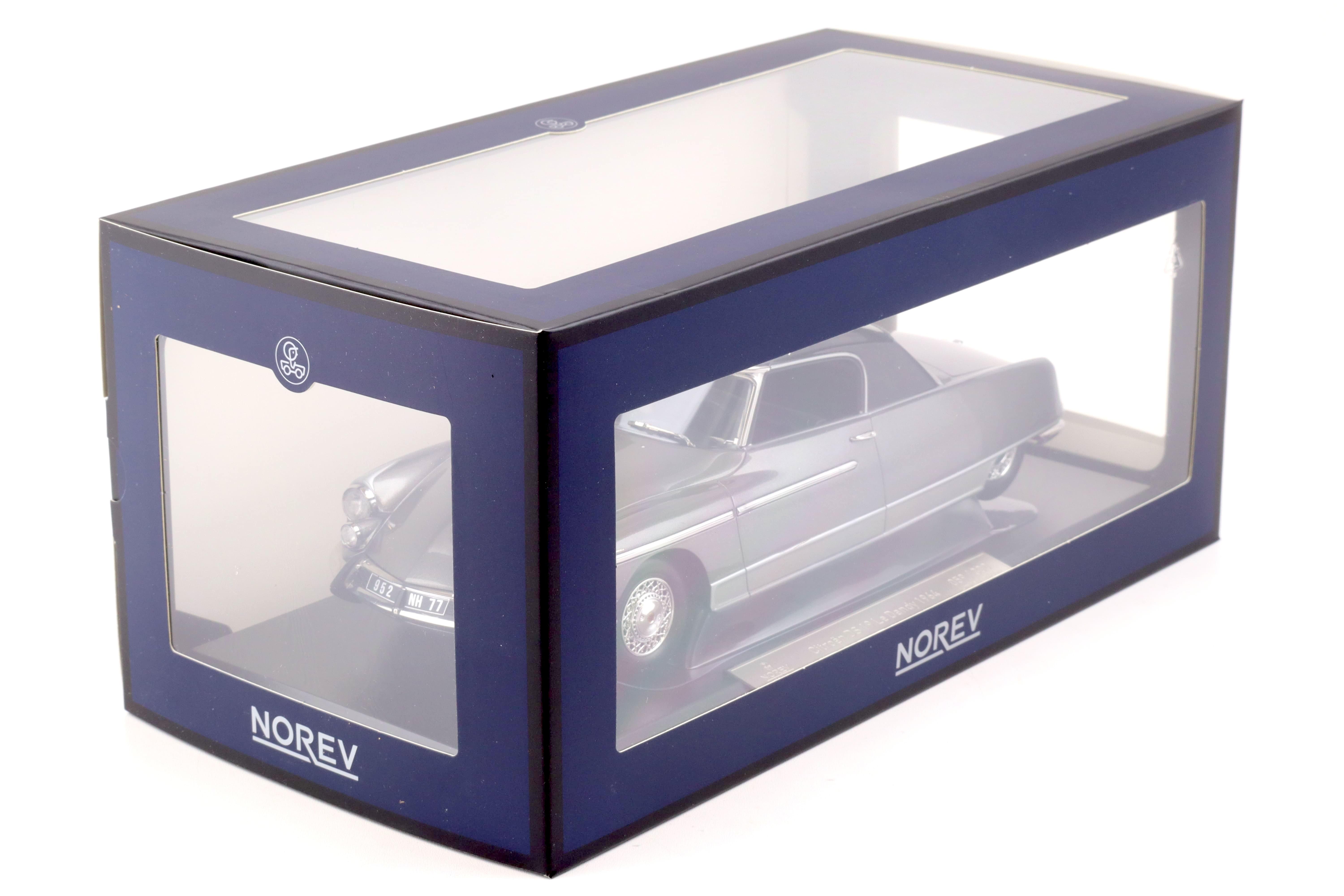 1:18 Norev Citroen DS 19 Le Dandy 1964 grey & black